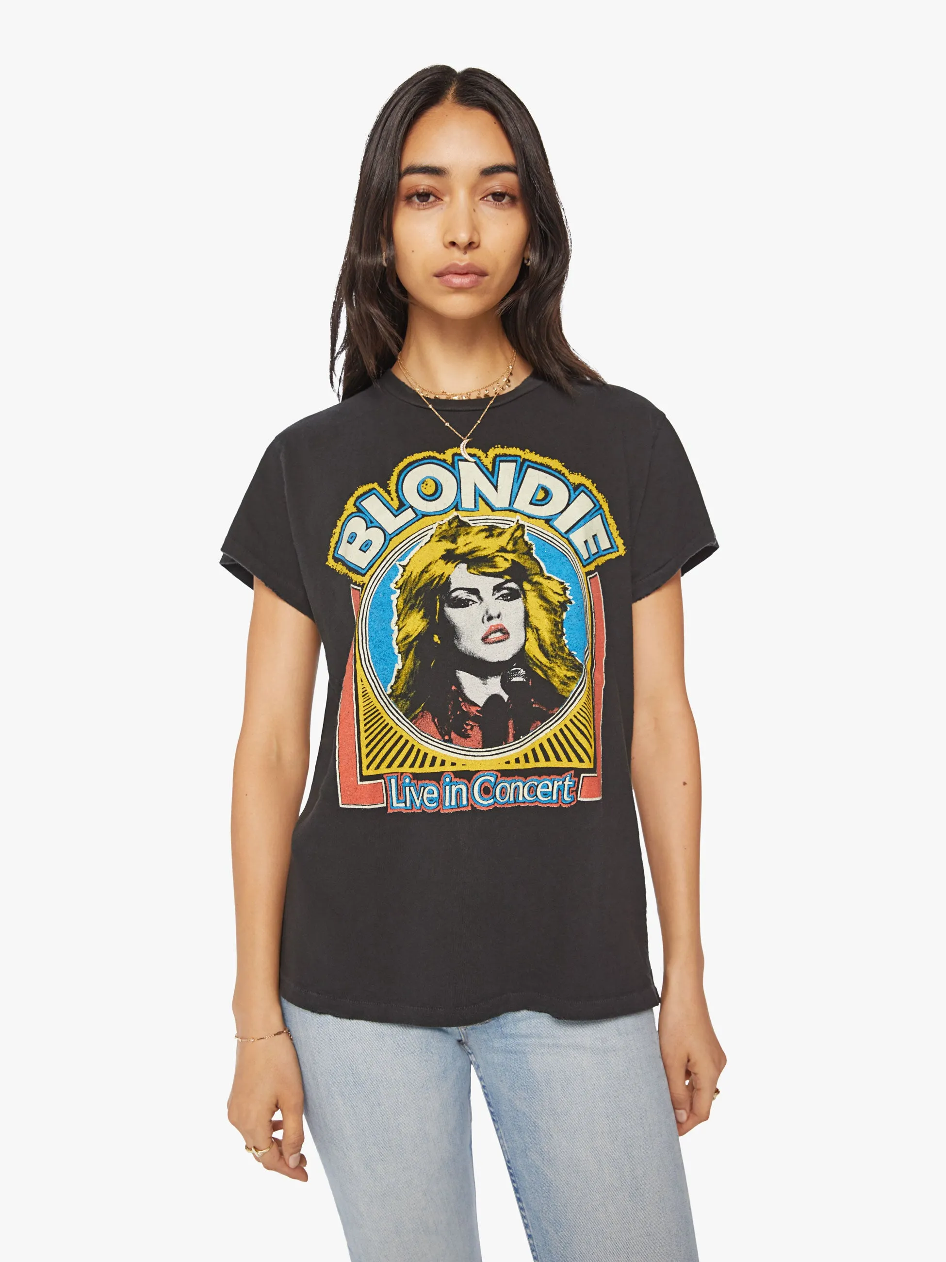 MadeWorn Blondie Tee - Coal sold by MOTHER