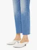 The Mid Rise Rambler Zip Ankle Fray - Enjoy The Ride sold by MOTHER