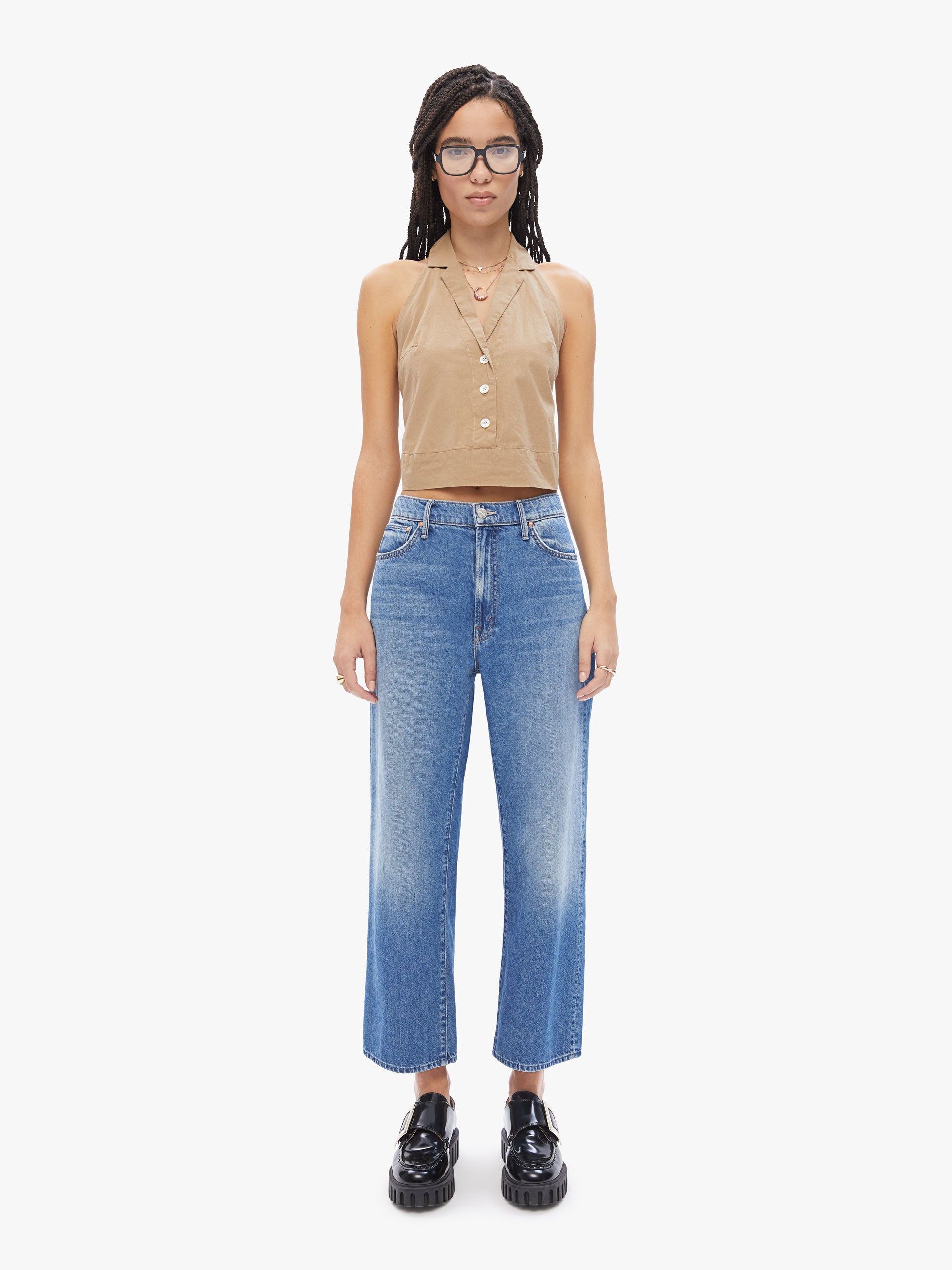 Elsa Esturgie Idole Top - Camel sold by MOTHER product image thumbnail 5