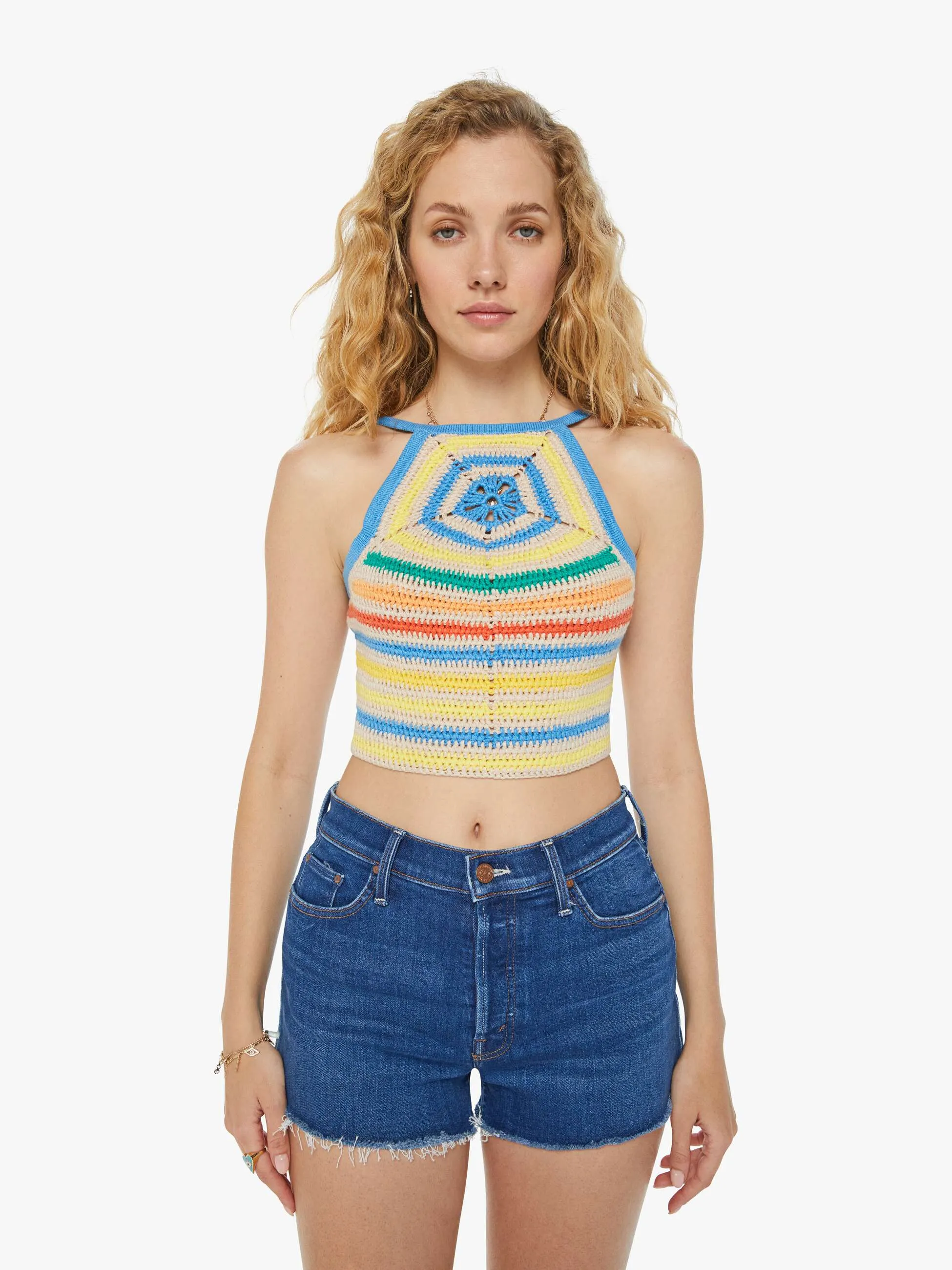 The Cinch Tank - Candy Stripe sold by MOTHER product image thumbnail 2