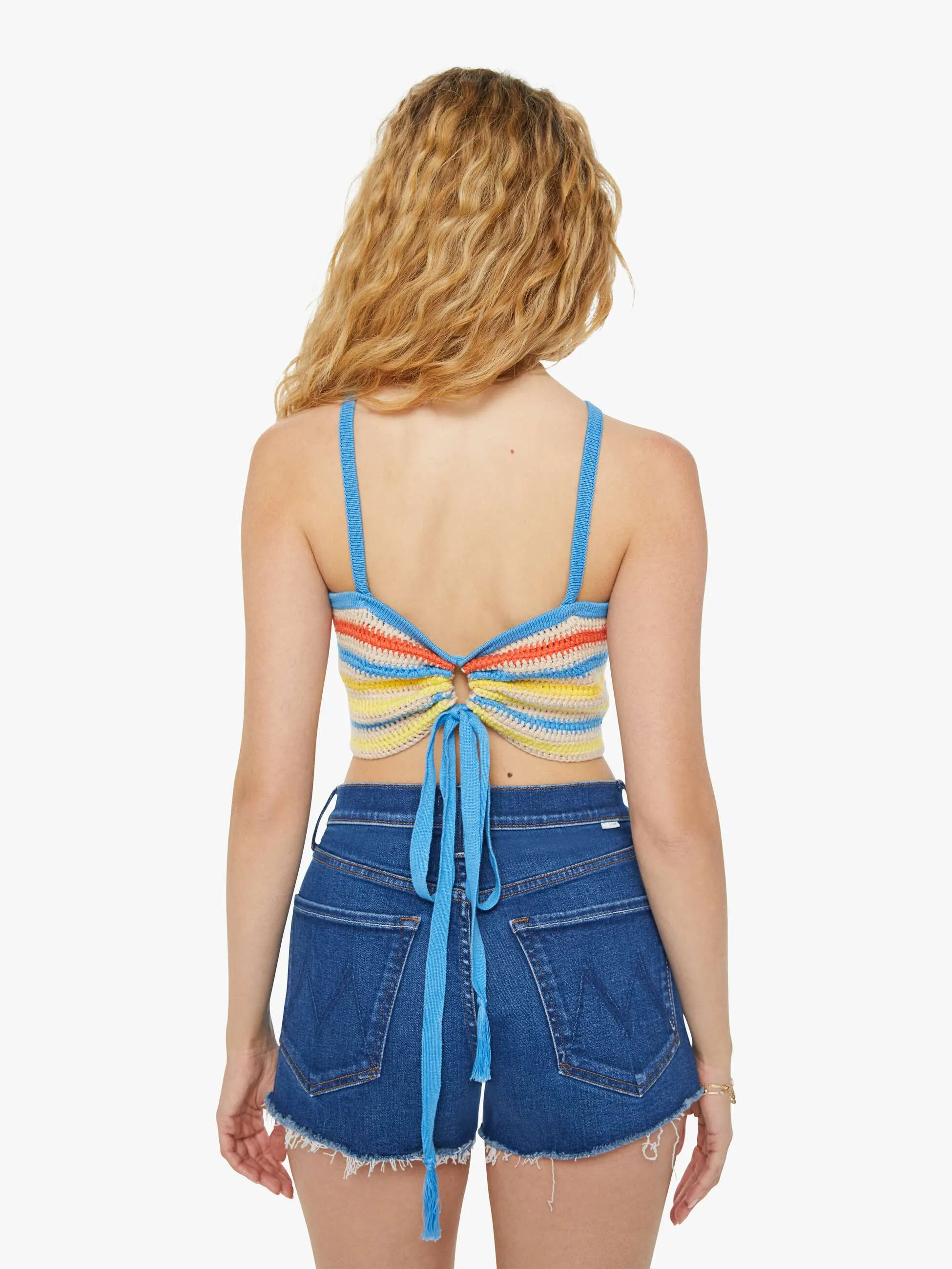 The Cinch Tank - Candy Stripe sold by MOTHER product image thumbnail 4