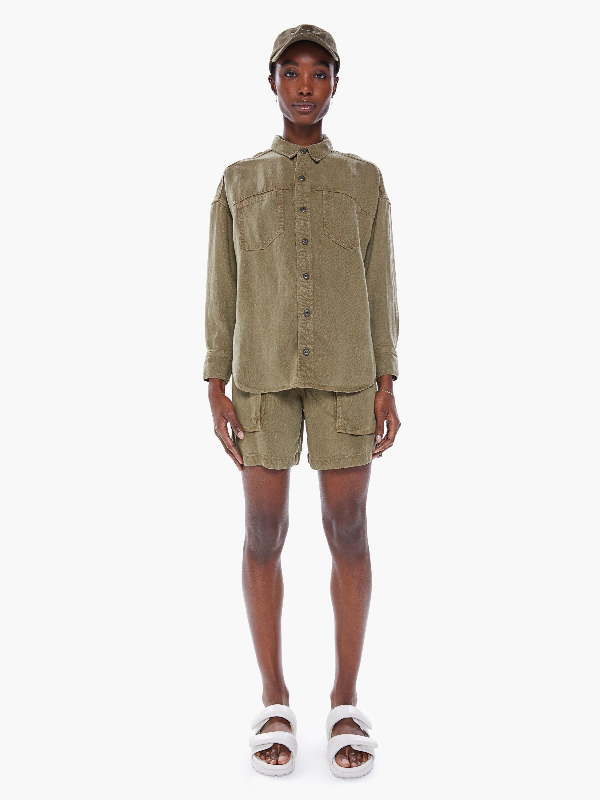 The Piece Of Work Shirt - Gothic Olive sold by MOTHER product image thumbnail 5