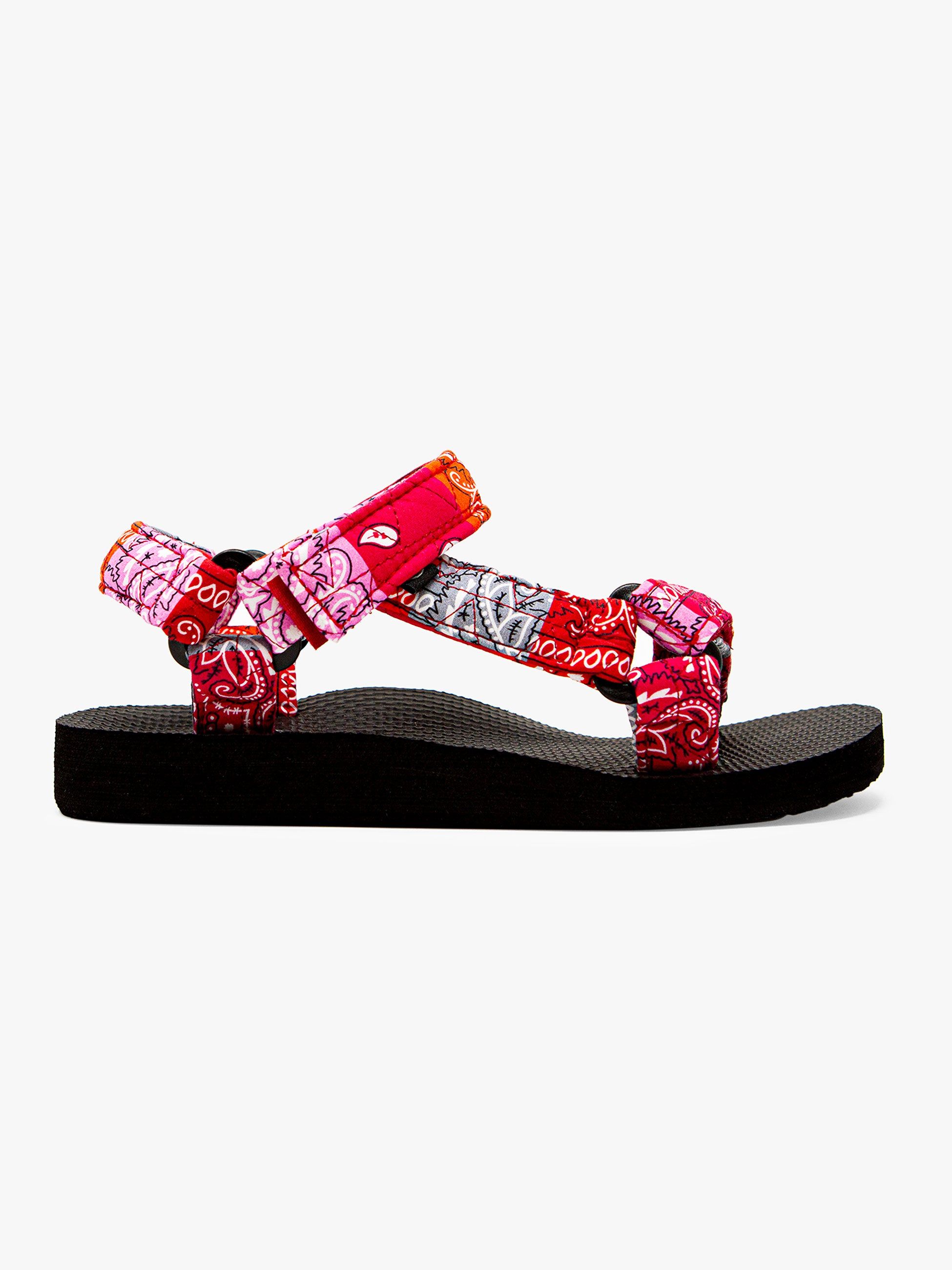 Arizona Love Trekky Quilt Sandal - Red Bandana sold by MOTHER