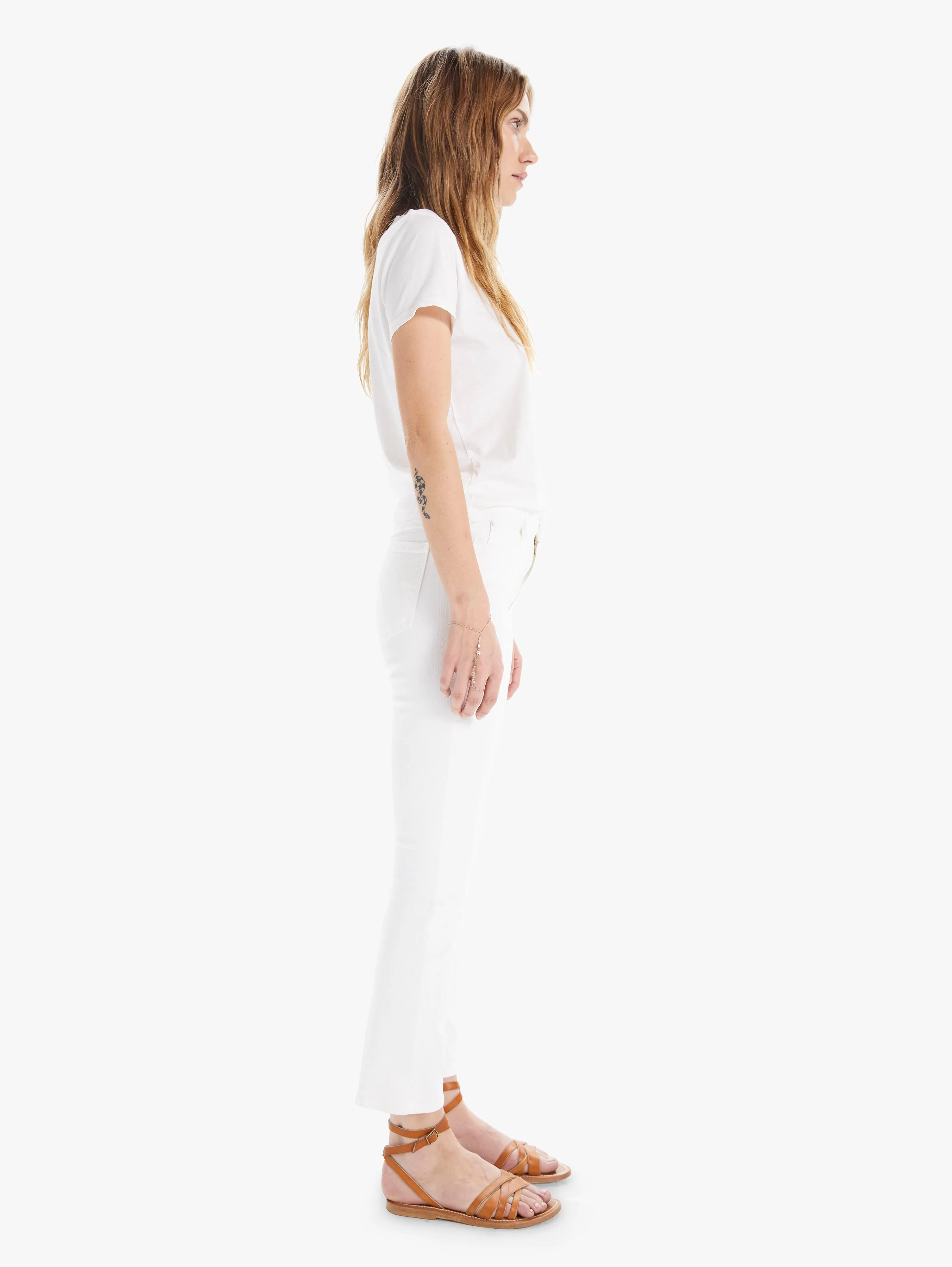 The Mid Rise Dazzler Ankle - Fairest Of Them All sold by MOTHER product image thumbnail 3
