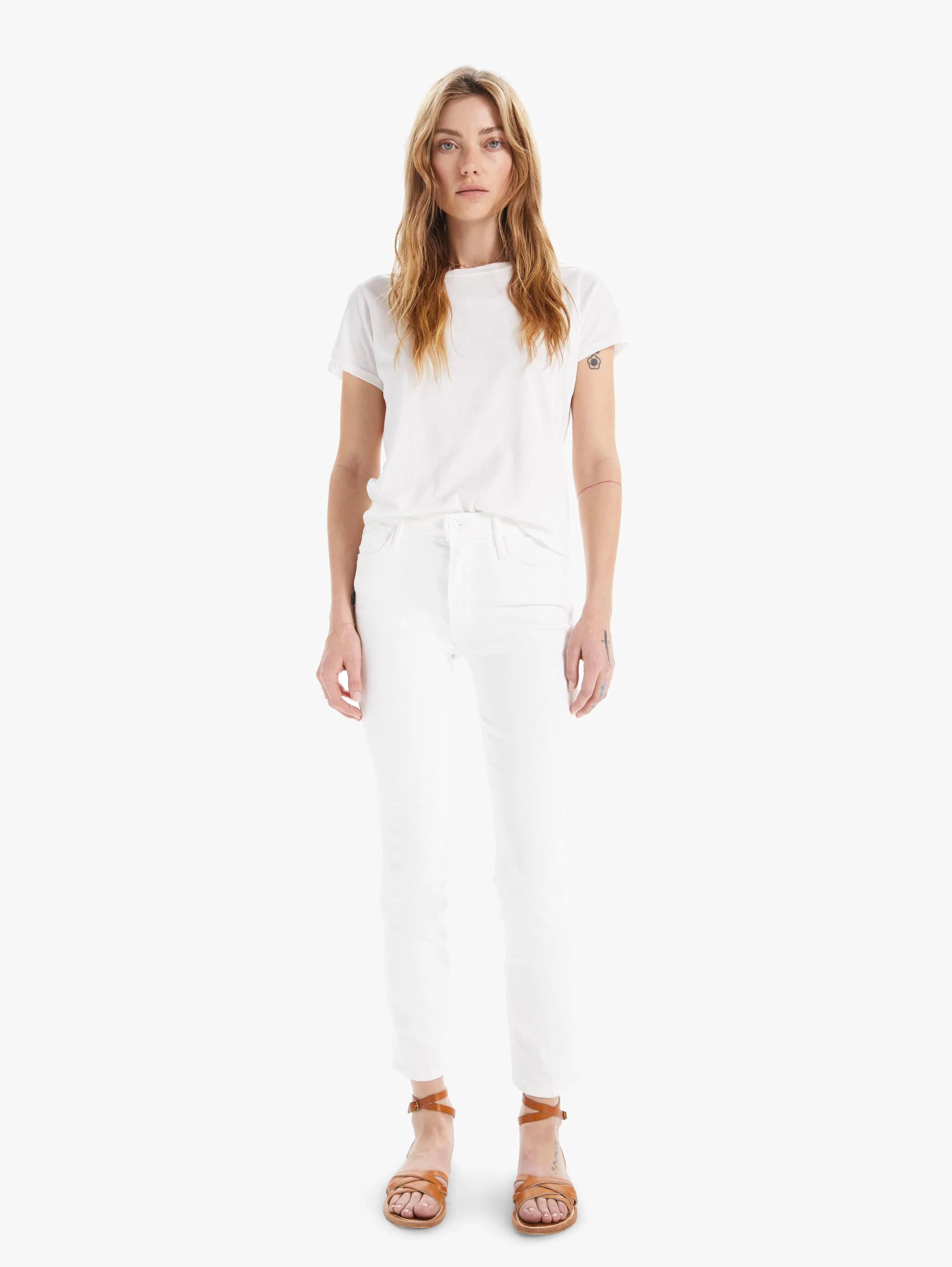 The Mid Rise Dazzler Ankle - Fairest Of Them All sold by MOTHER product image thumbnail 2