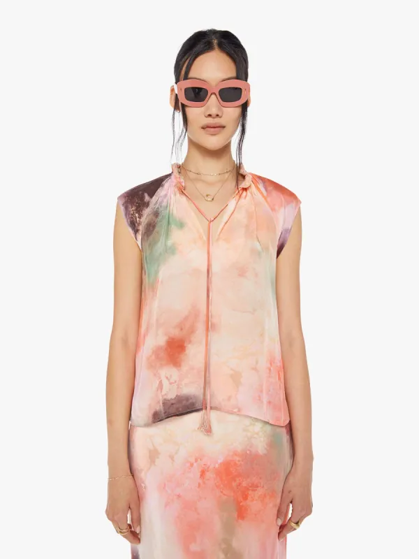 Maria Cher Keyla Top - Wild Rose sold by MOTHER