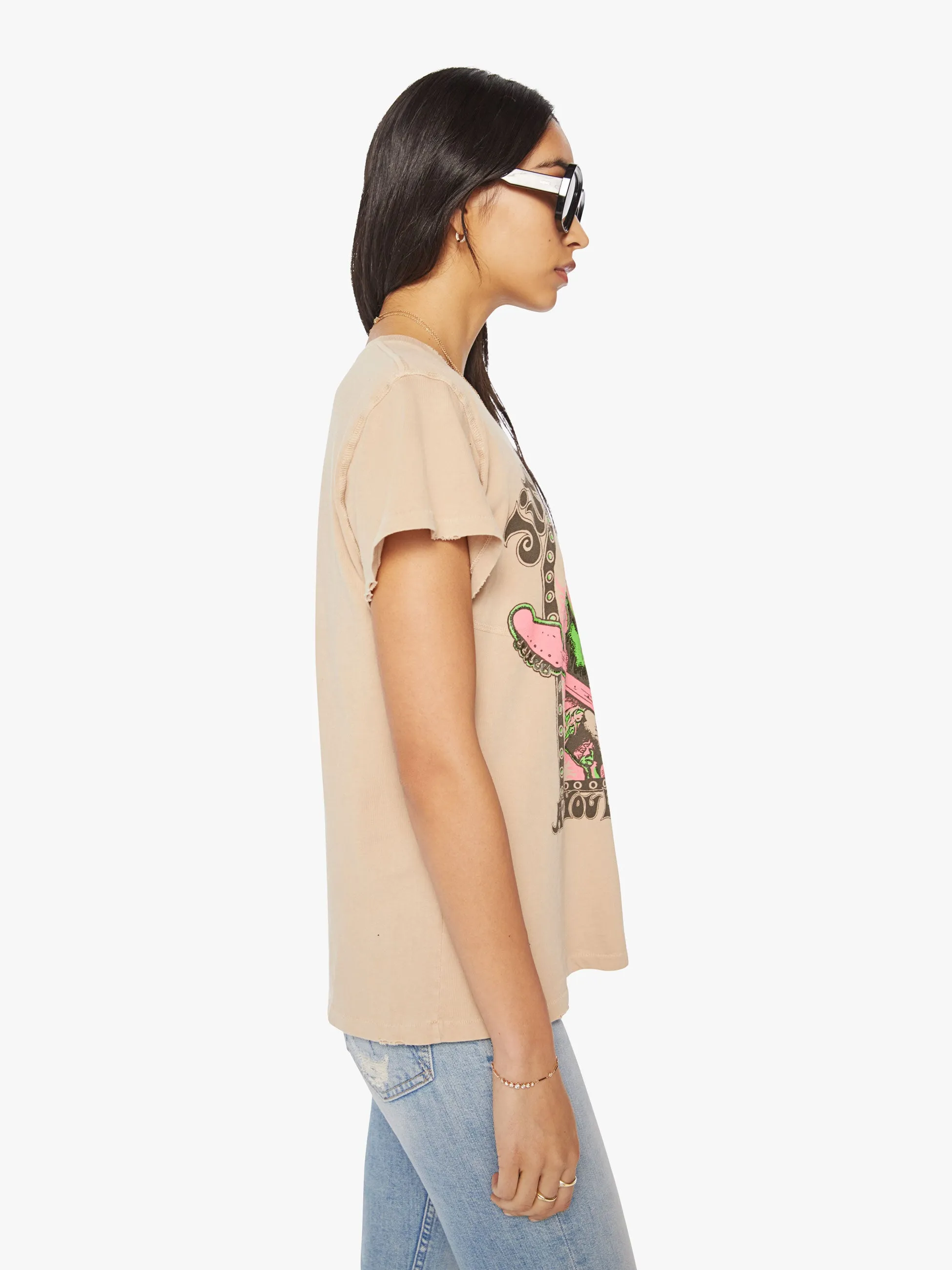 MadeWorn Jimi Hendrix Tee - Taupe sold by MOTHER product image thumbnail 2