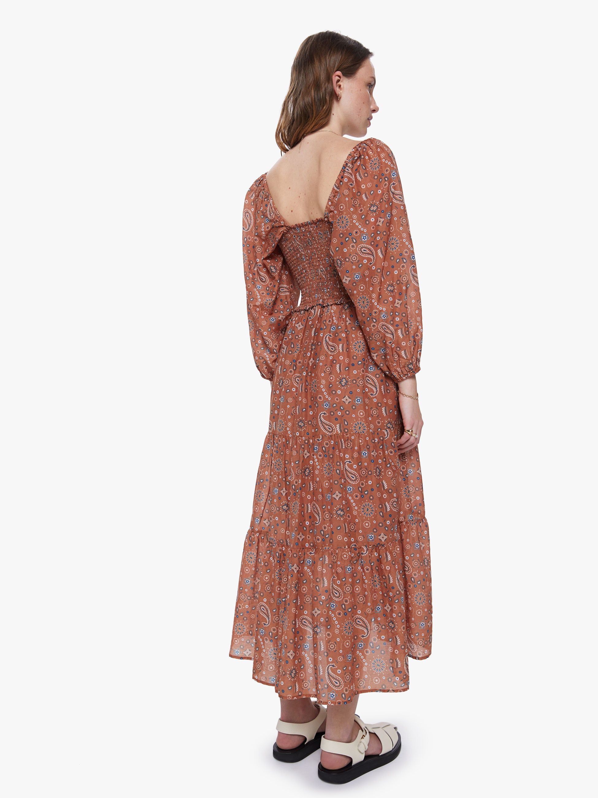 XiRENA Chiara Dress - Spice Bandana sold by MOTHER product image thumbnail 4