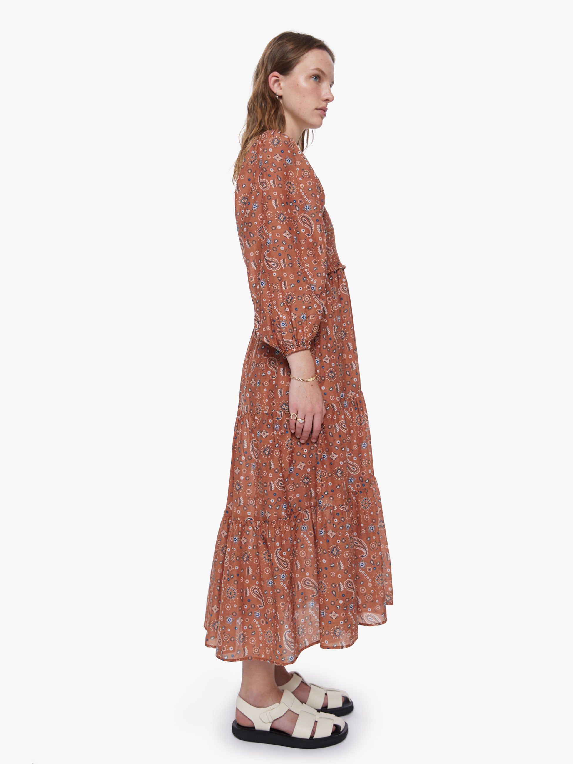 XiRENA Chiara Dress - Spice Bandana sold by MOTHER product image thumbnail 3