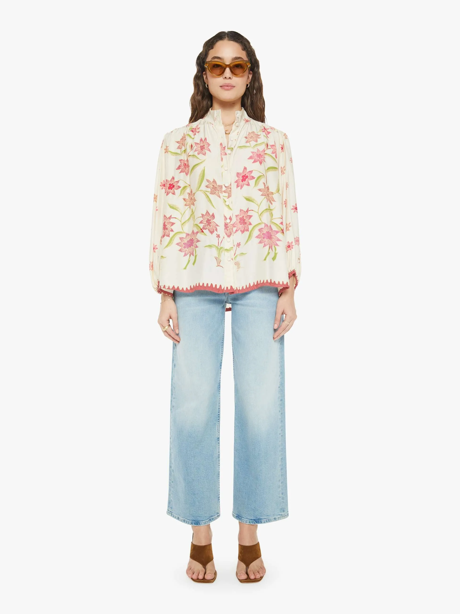 Natalie Martin Iris Top - Starflower sold by MOTHER product image thumbnail 5