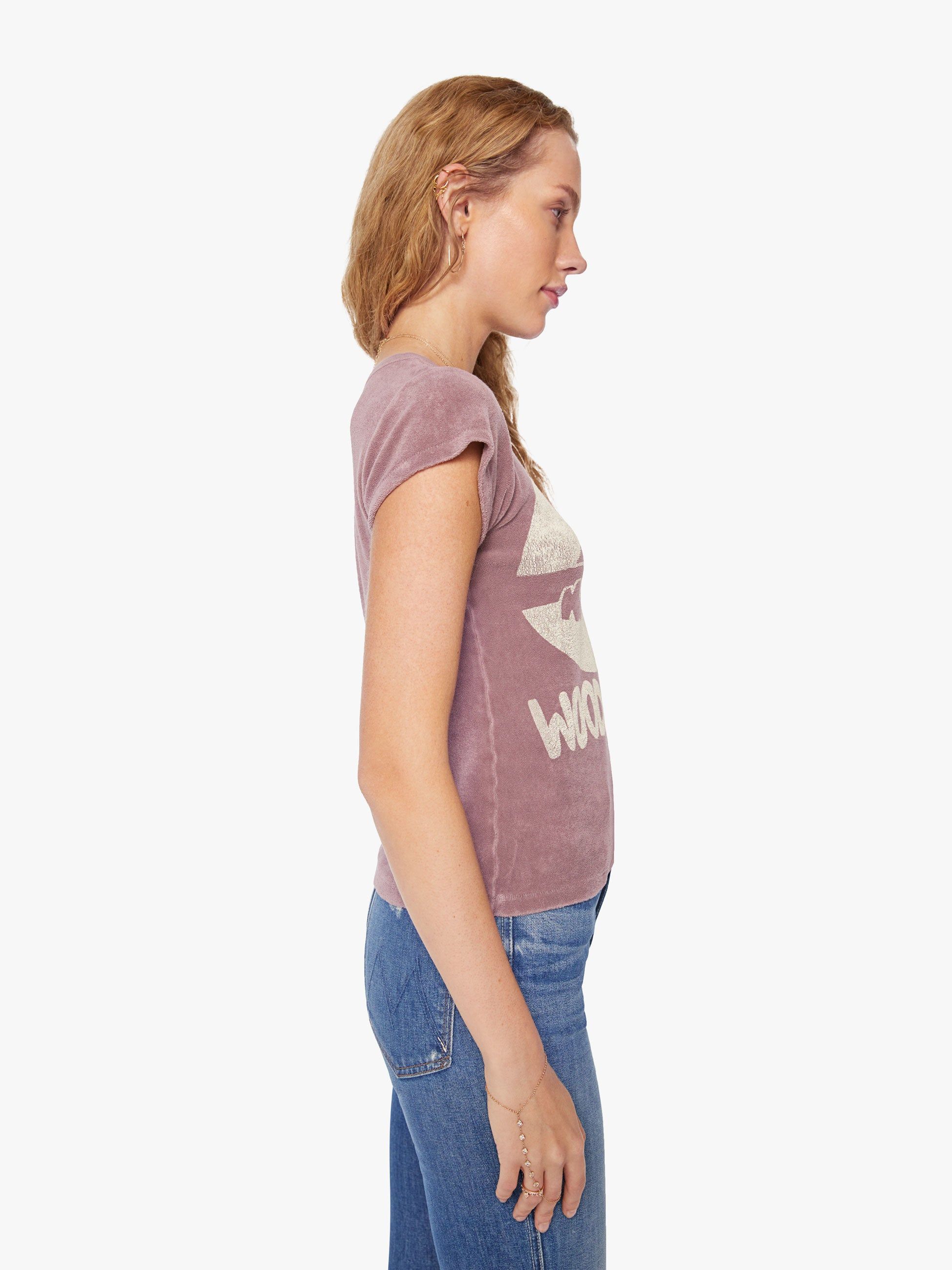 MadeWorn Woodstock Terry Shrunken Tee - Purple Haze sold by MOTHER product image thumbnail 2