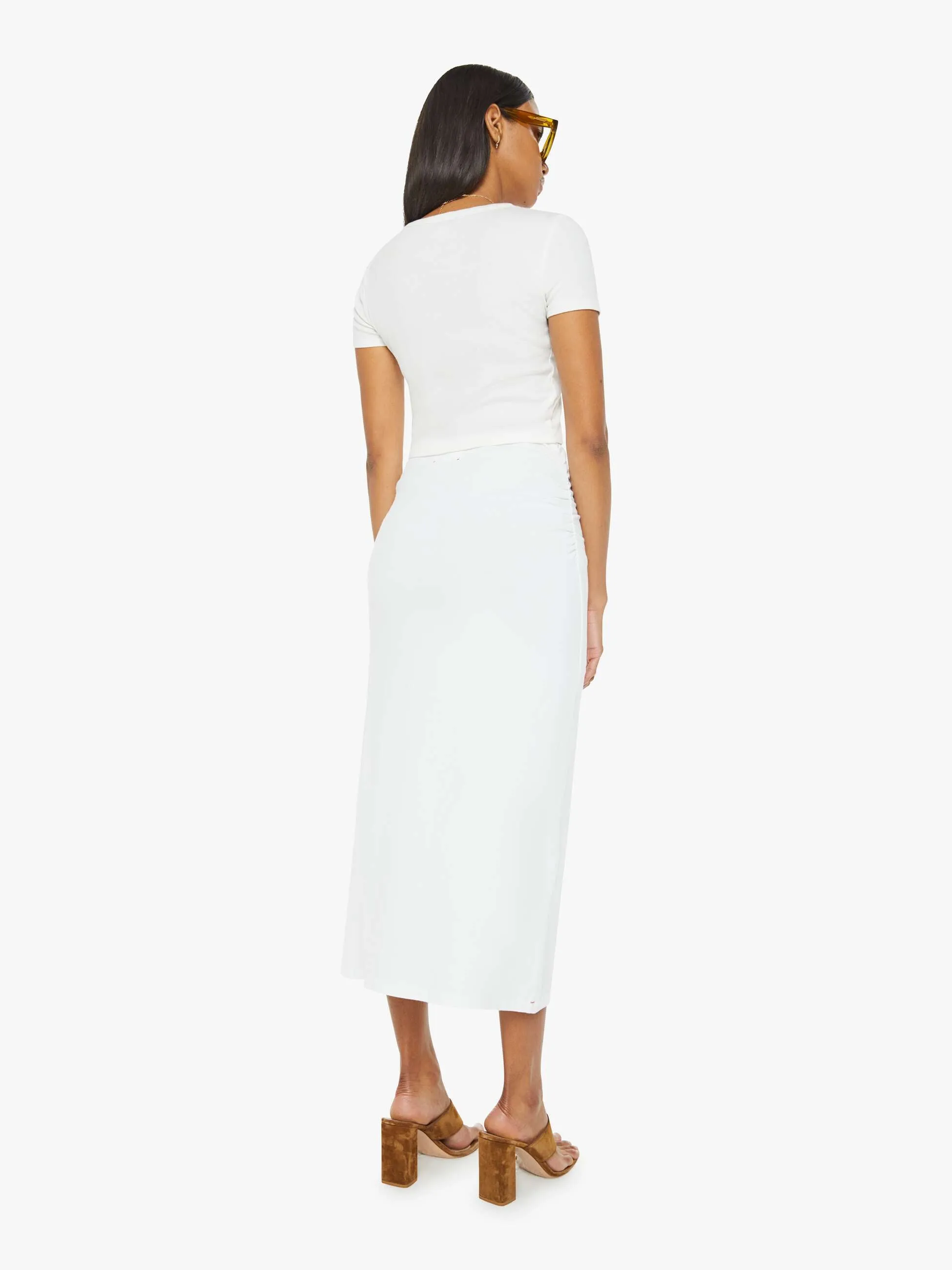 XiRENA Lenny Skirt - White sold by MOTHER product image thumbnail 4