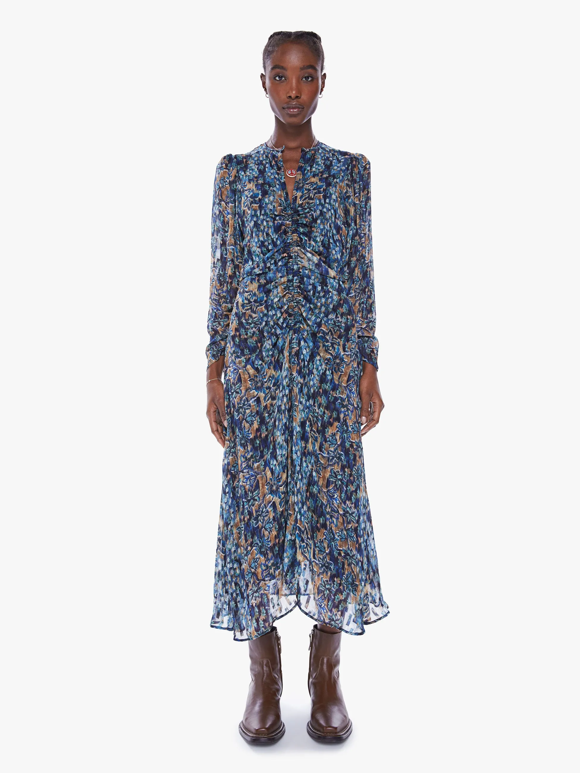 Maria Cher Arya Midi Dress - Areco sold by MOTHER product image thumbnail 2