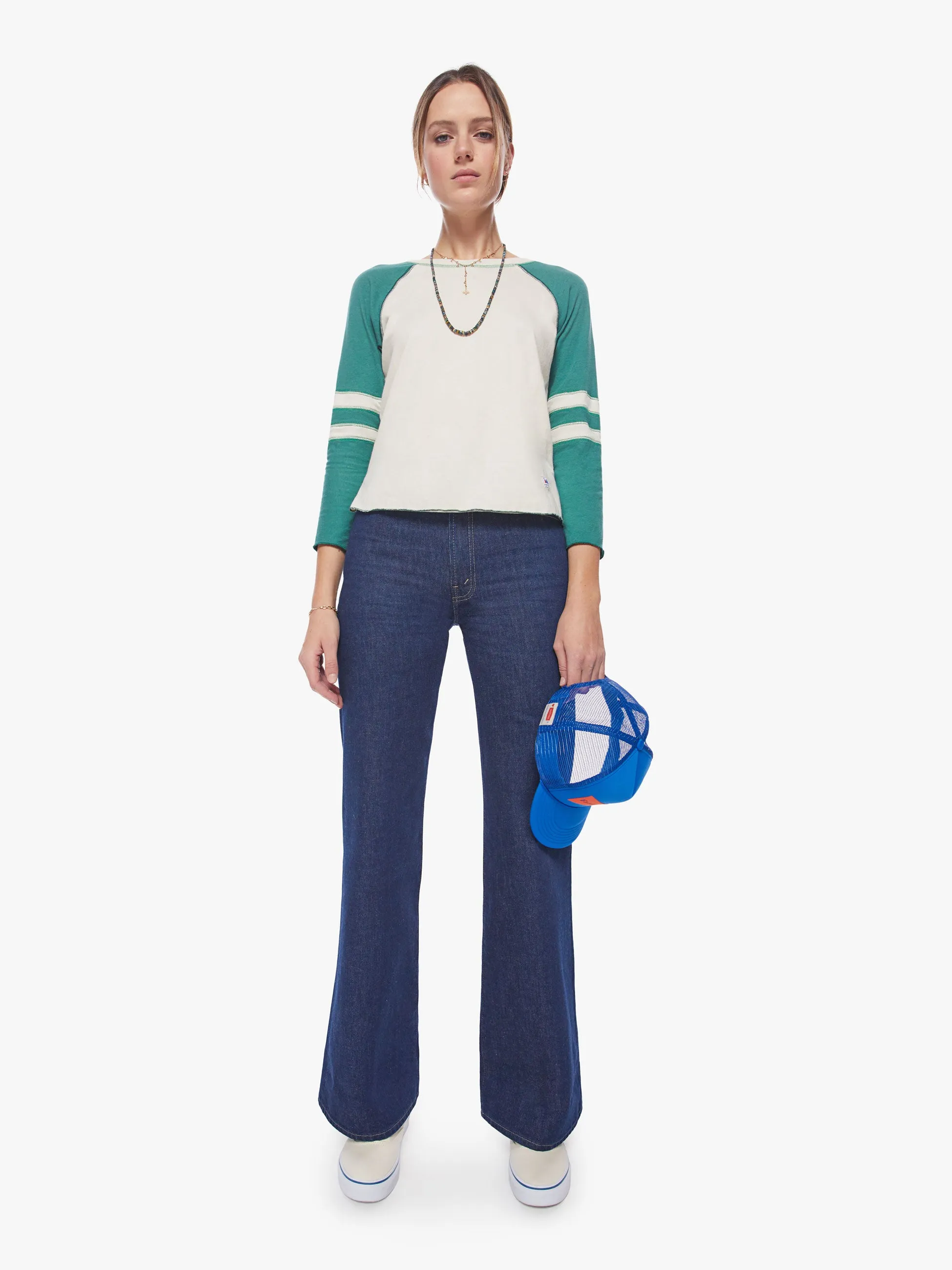 The Sporty Concert - White And Verdant Green sold by MOTHER product image thumbnail 5