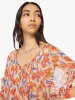 Natalie Martin Marina Dress - Water Color Clementine sold by MOTHER