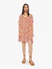 Natalie Martin Marina Dress - Water Color Clementine sold by MOTHER