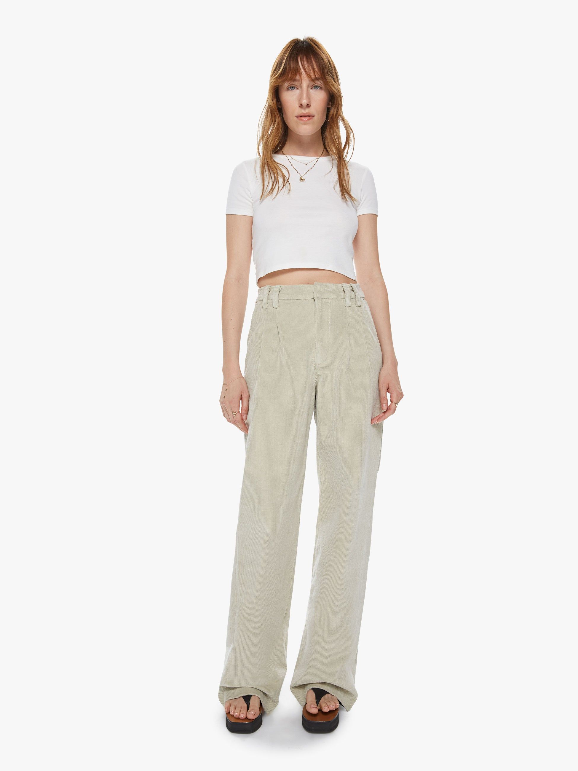 SPRWMN Straight Leg Trouser - Sable sold by MOTHER product image thumbnail 2