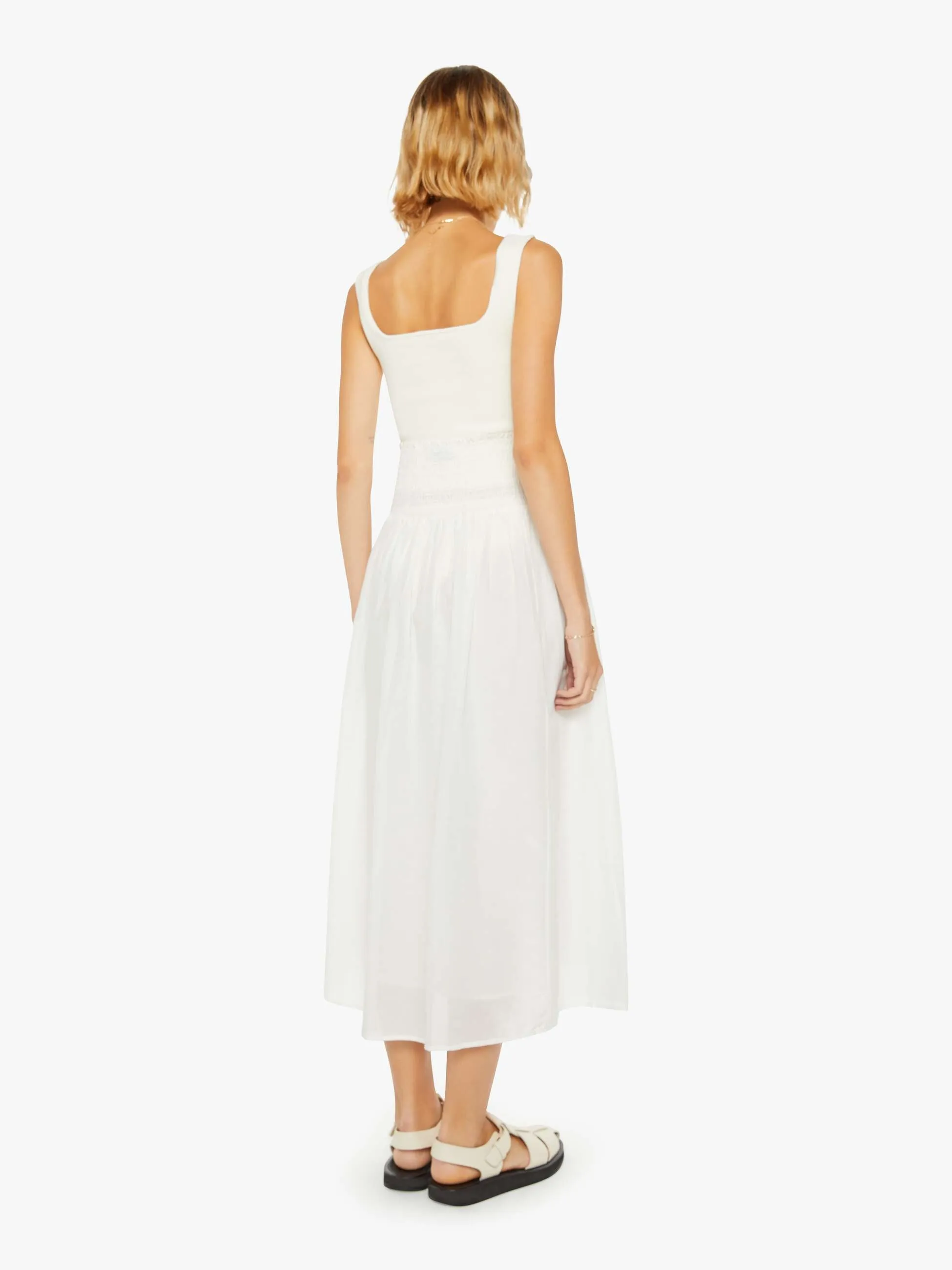 Maria Cher Kristel Skirt - Off White sold by MOTHER product image thumbnail 3