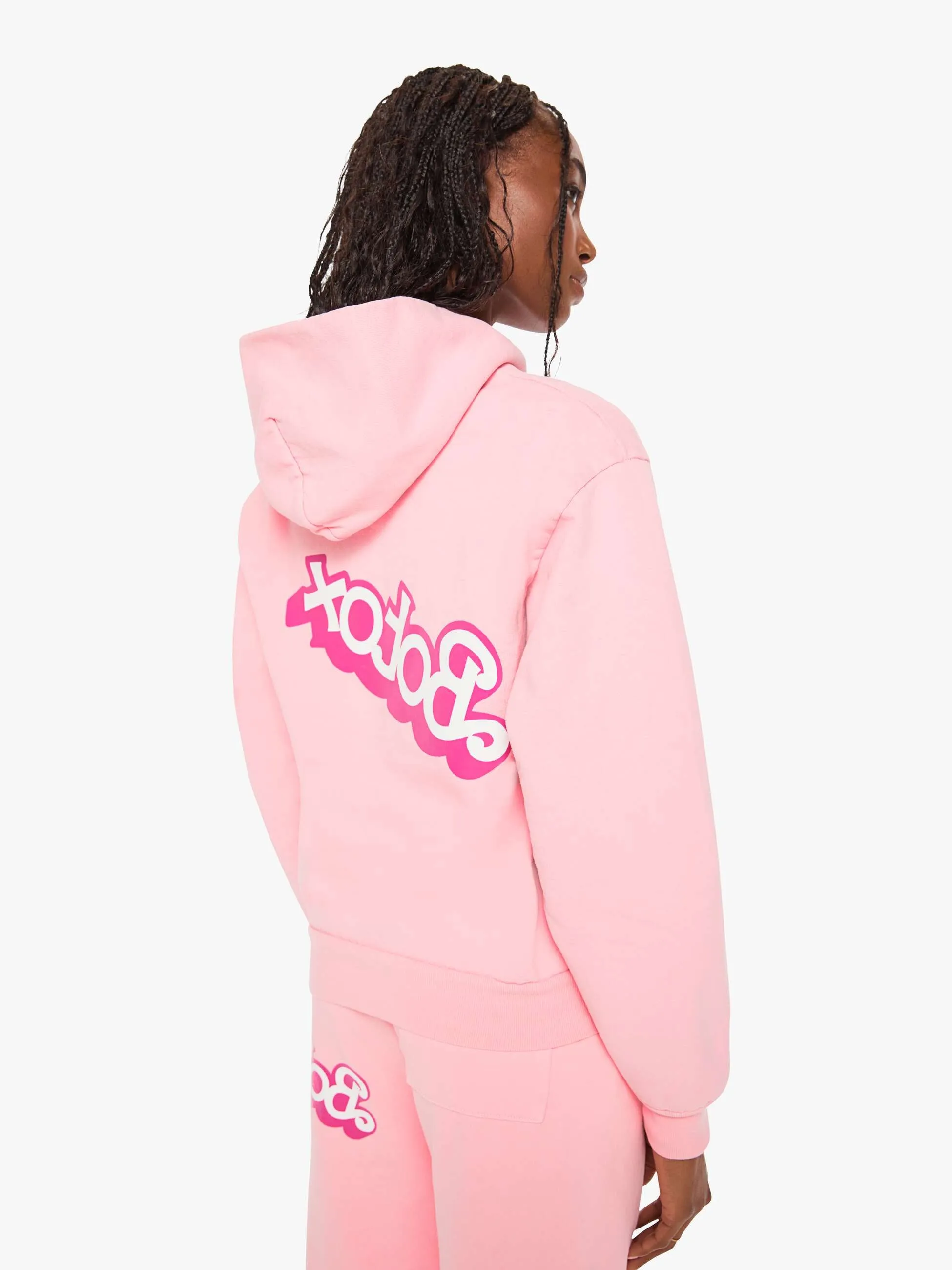 Cloney Botox Hoodie - Pink sold by MOTHER product image thumbnail 3