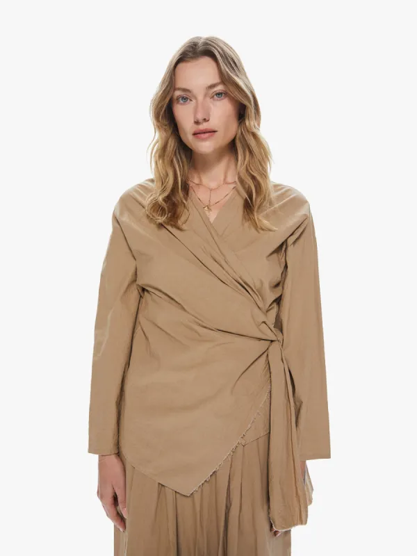 Elsa Esturgie Galaxie Jacket - Camel sold by MOTHER