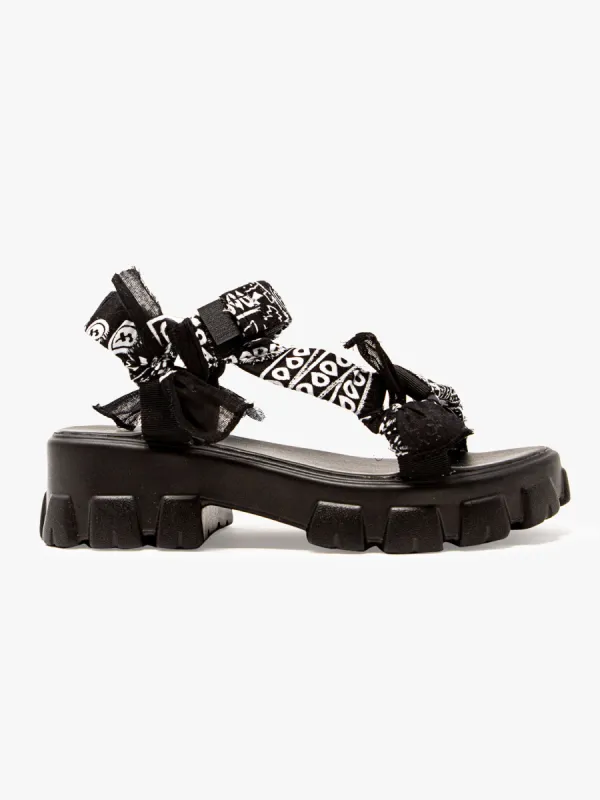 Arizona Love Trekky Platform Sporty - Black sold by MOTHER