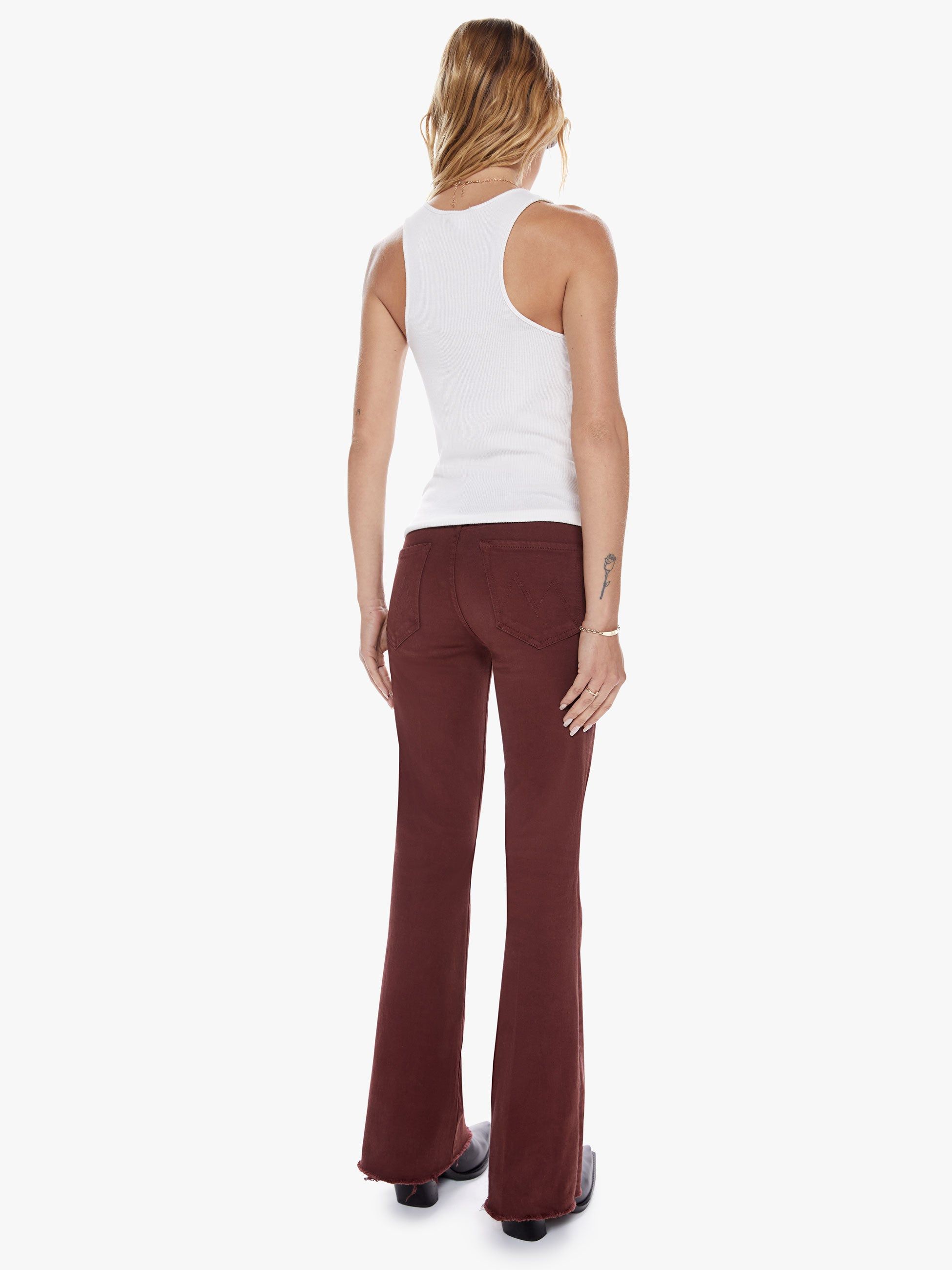 The Weekender Fray - Cinnamon sold by MOTHER