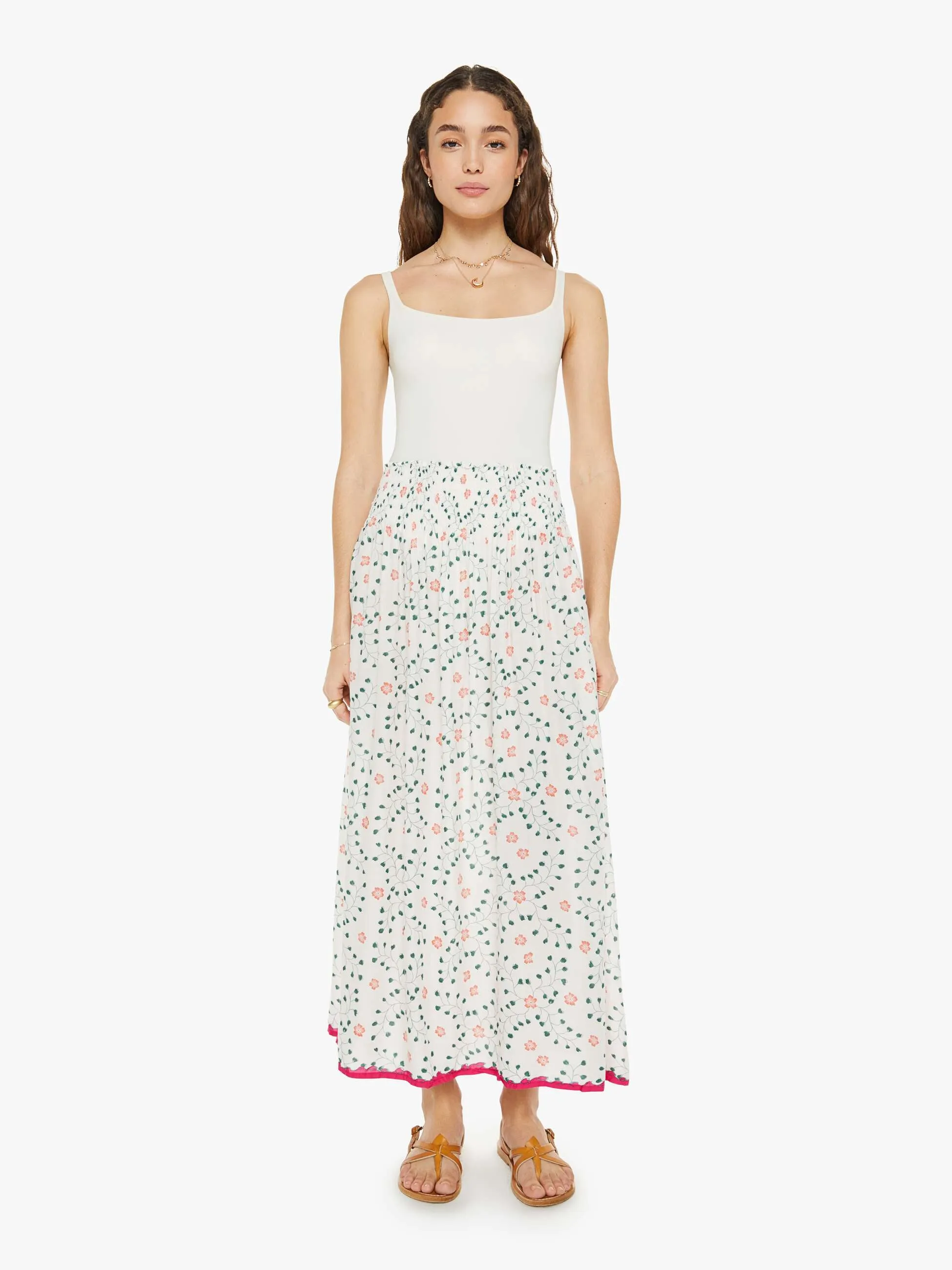 Natalie Martin Bella Skirt - Pinwheel Cotton sold by MOTHER product image thumbnail 2