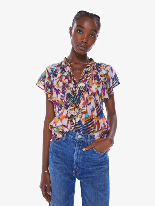 Maria Cher Lugo Top - Chalten sold by MOTHER