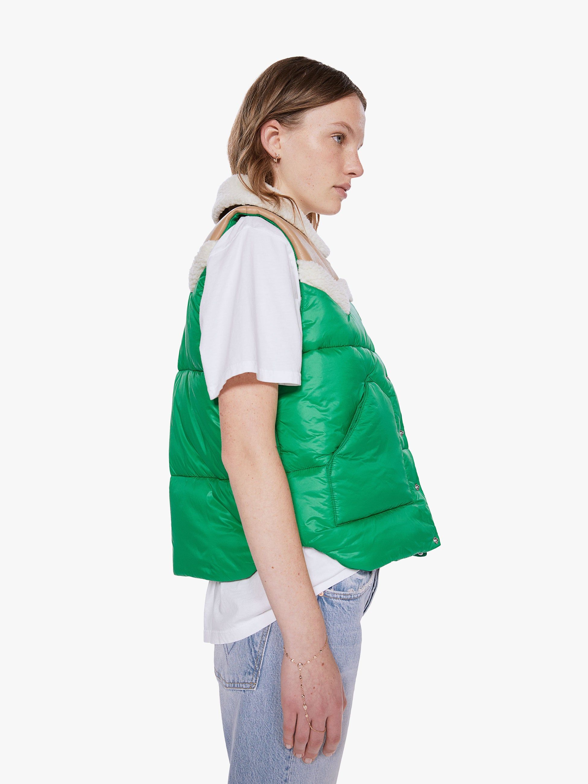 The Ol' West Puffer Vest - Bright Green sold by MOTHER product image thumbnail 3