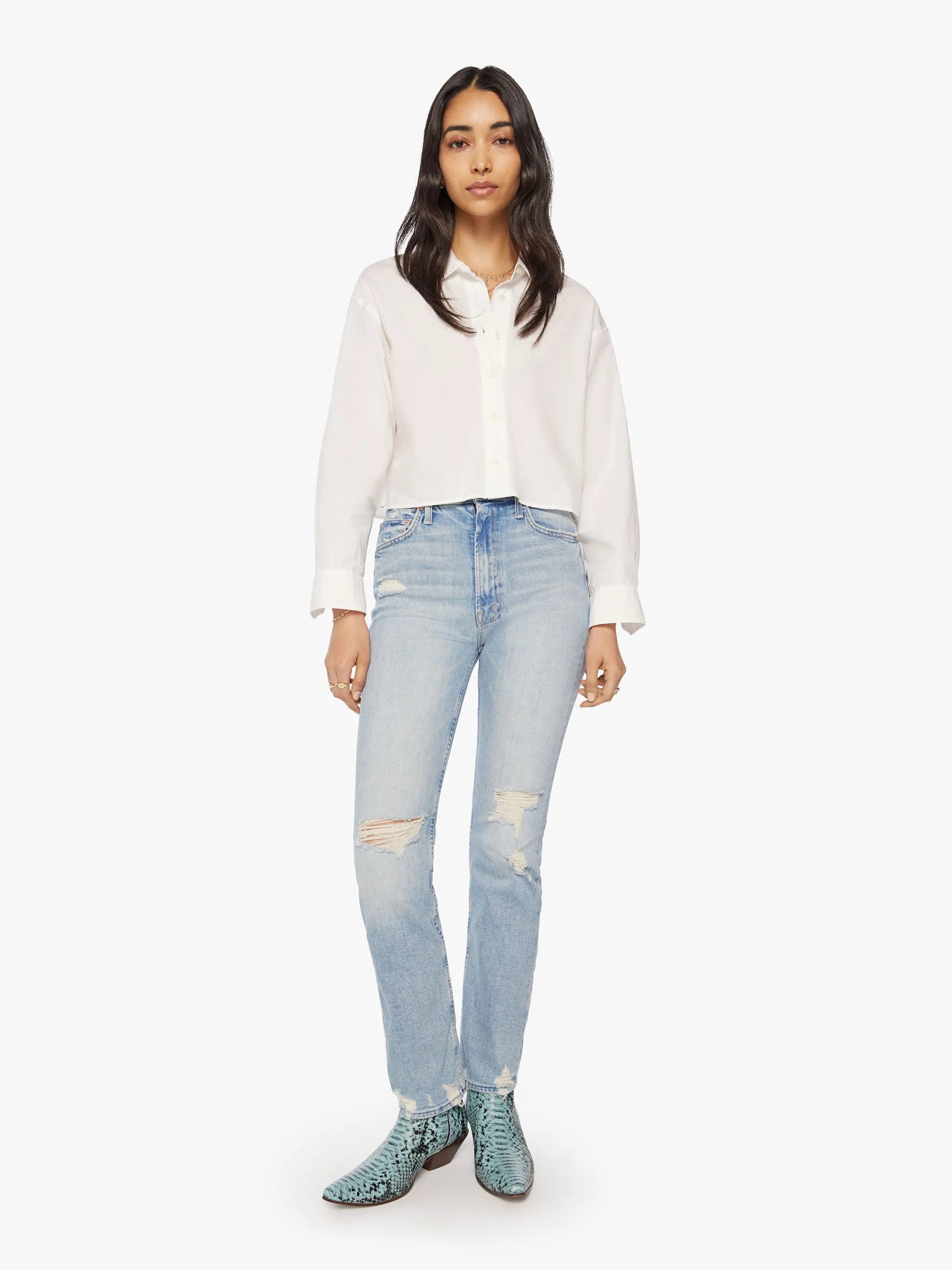 XiRENA Morgan Shirt - White sold by MOTHER product image thumbnail 5