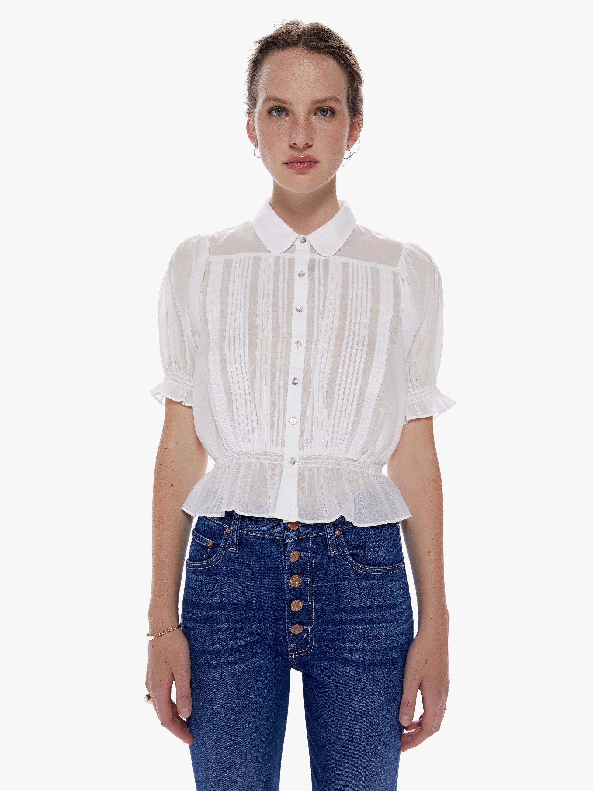 The Pins And Needles Top - New York Minute sold by MOTHER