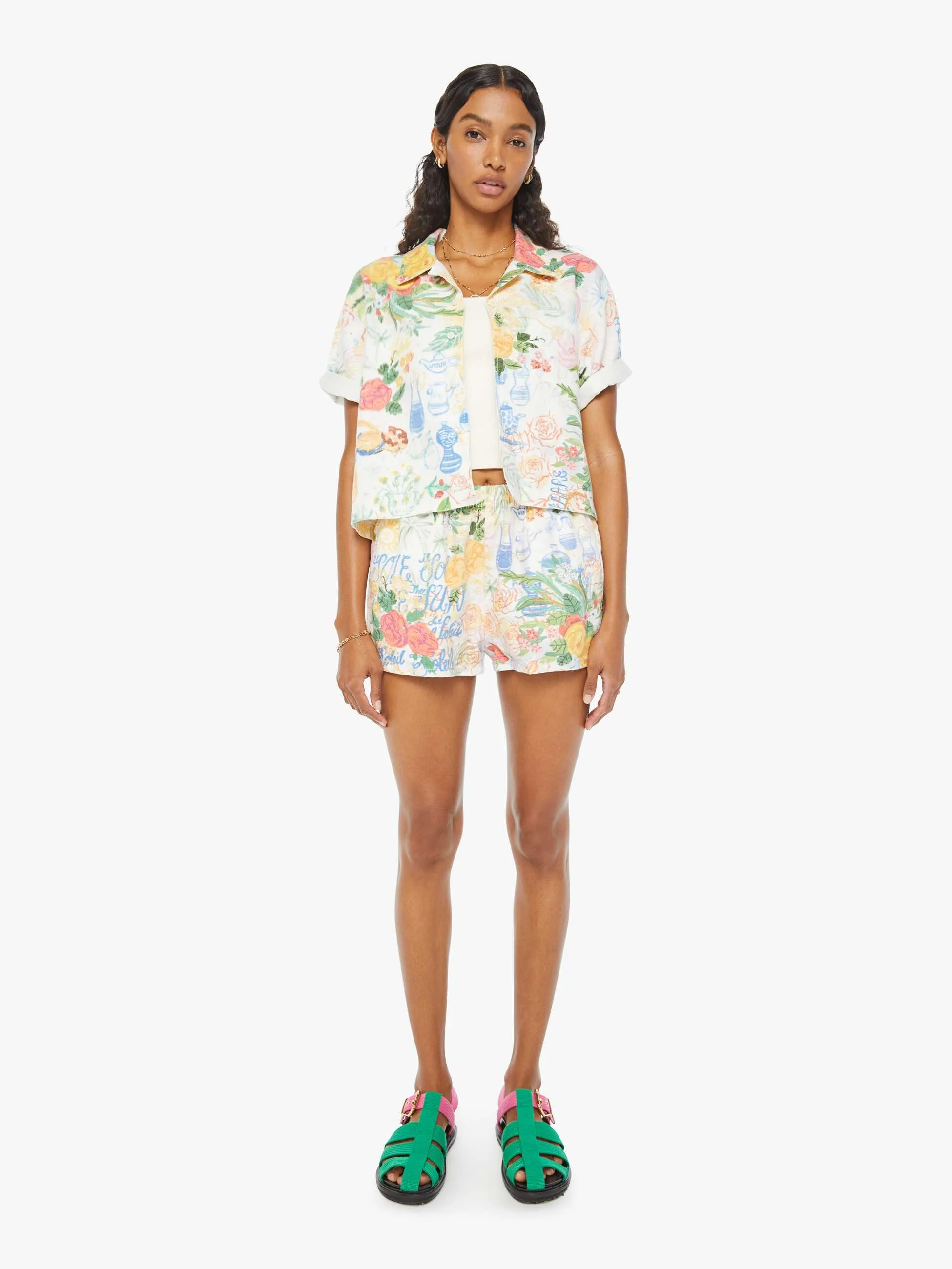 The Cropped Hooky - Painted Ladies sold by MOTHER product image thumbnail 5