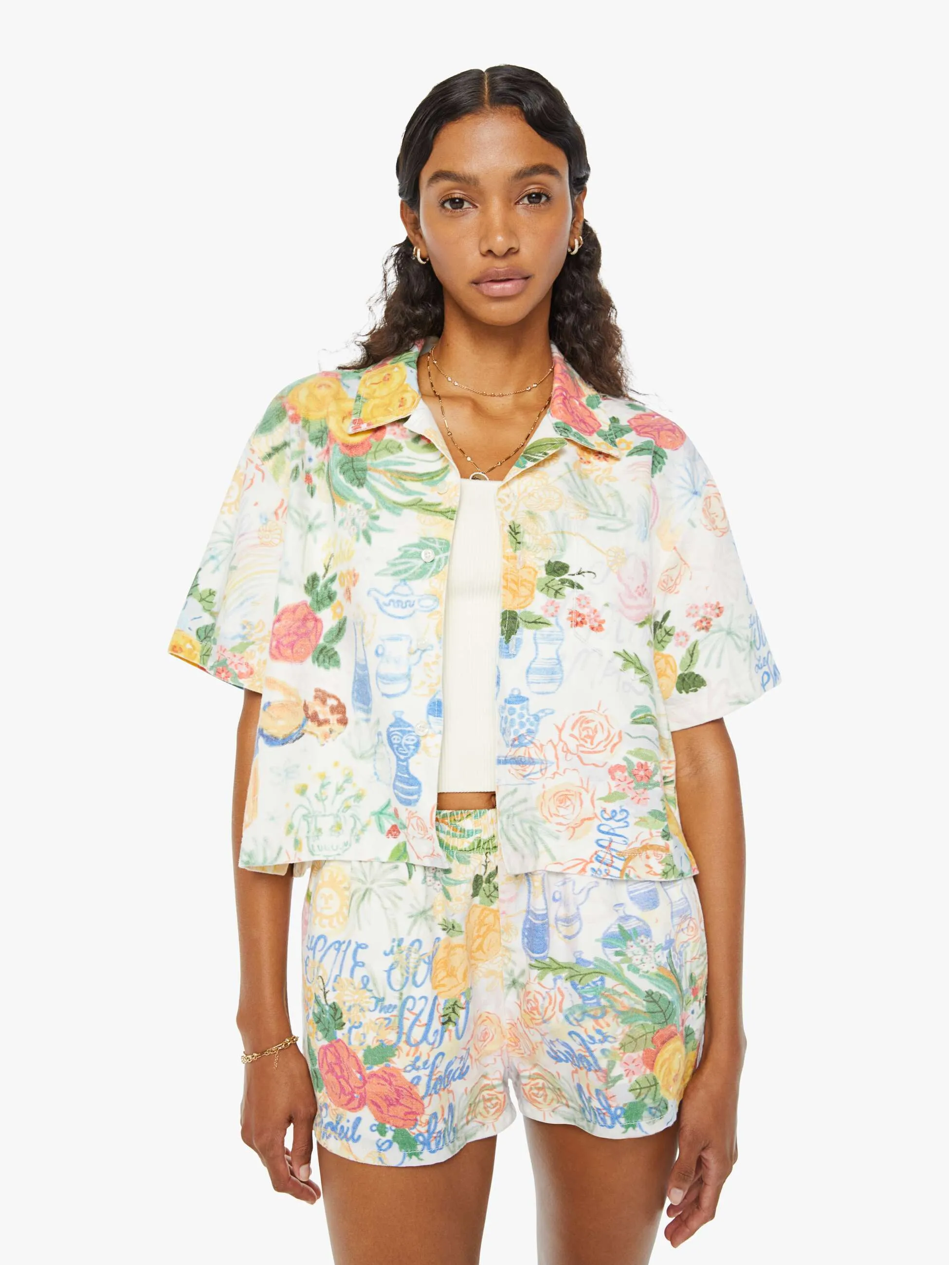 The Cropped Hooky - Painted Ladies sold by MOTHER product image thumbnail 2