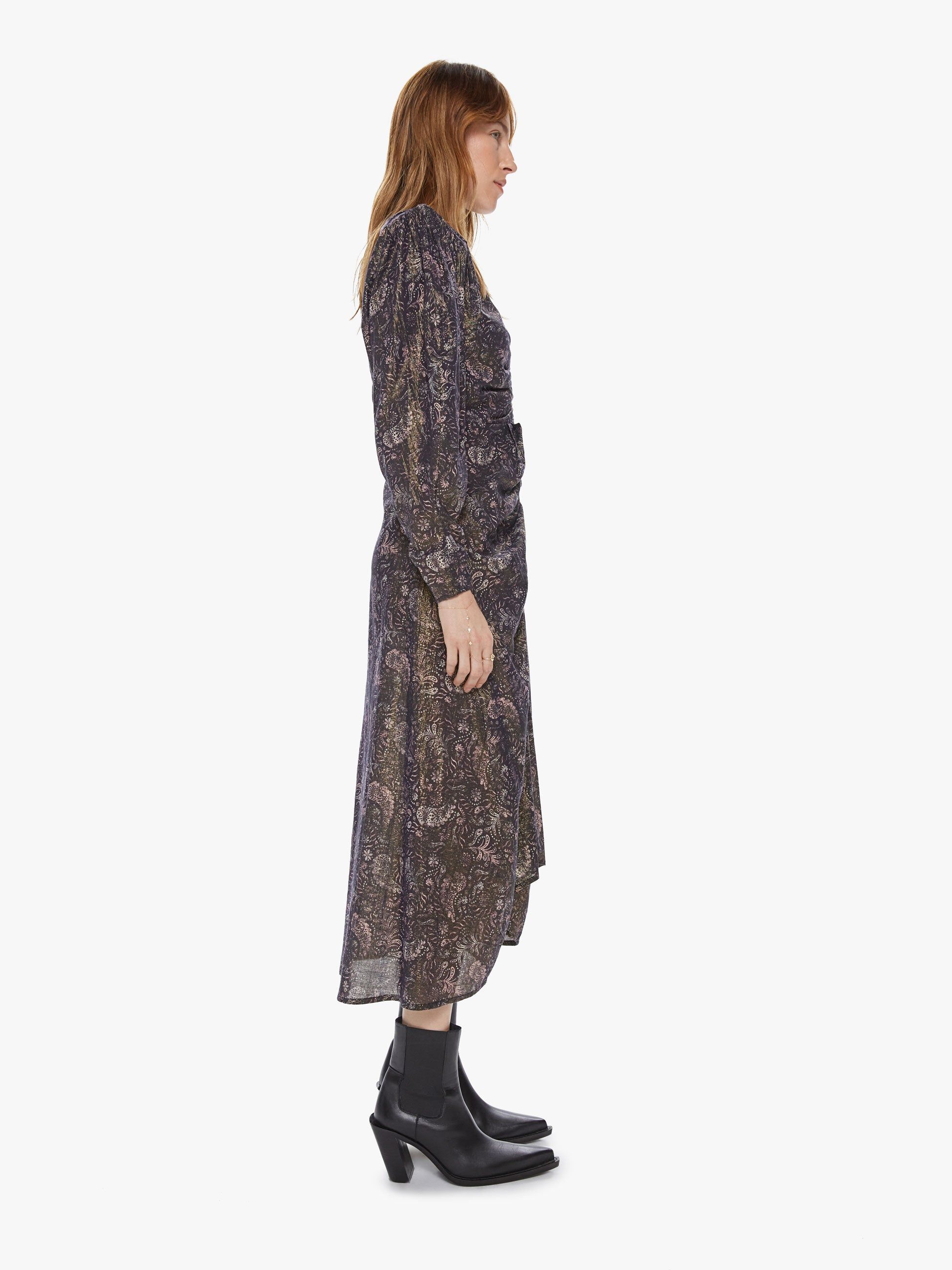 Maria Cher Belen Maxi Dress - Alicante Dark sold by MOTHER product image thumbnail 3