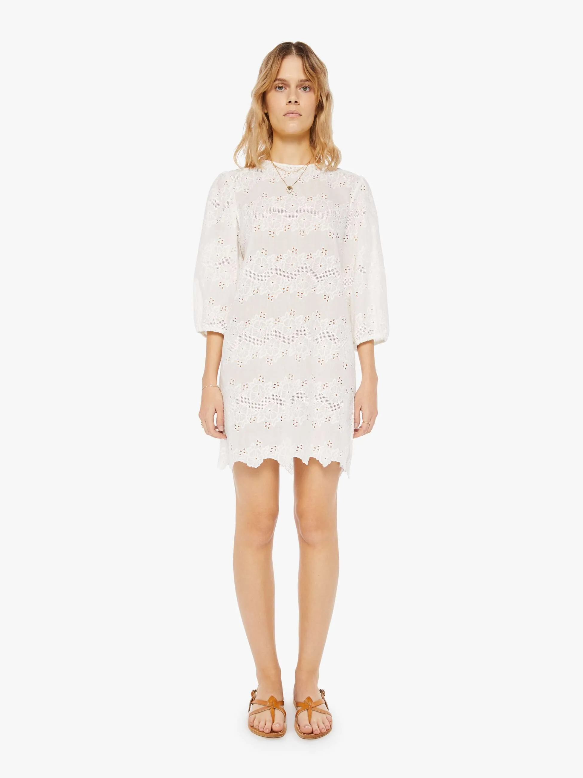 Natalie Martin Lisa Dress - Geranium Milk sold by MOTHER
