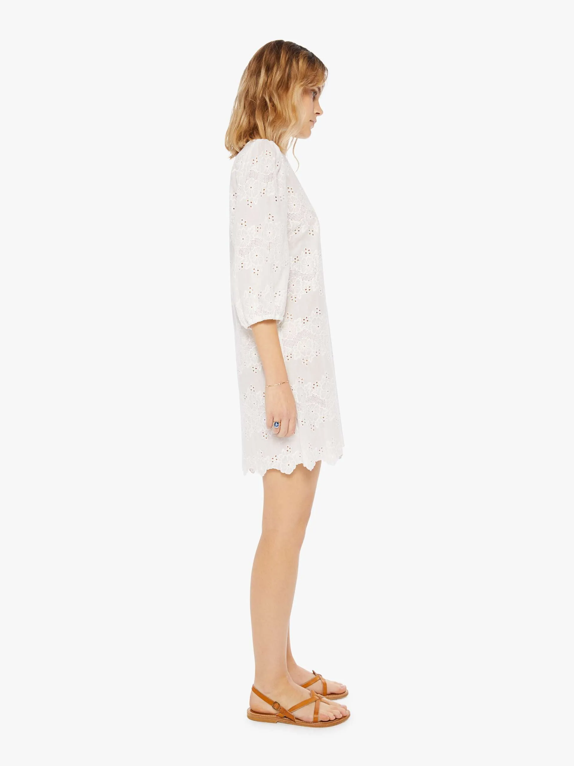 Natalie Martin Lisa Dress - Geranium Milk sold by MOTHER product image thumbnail 3