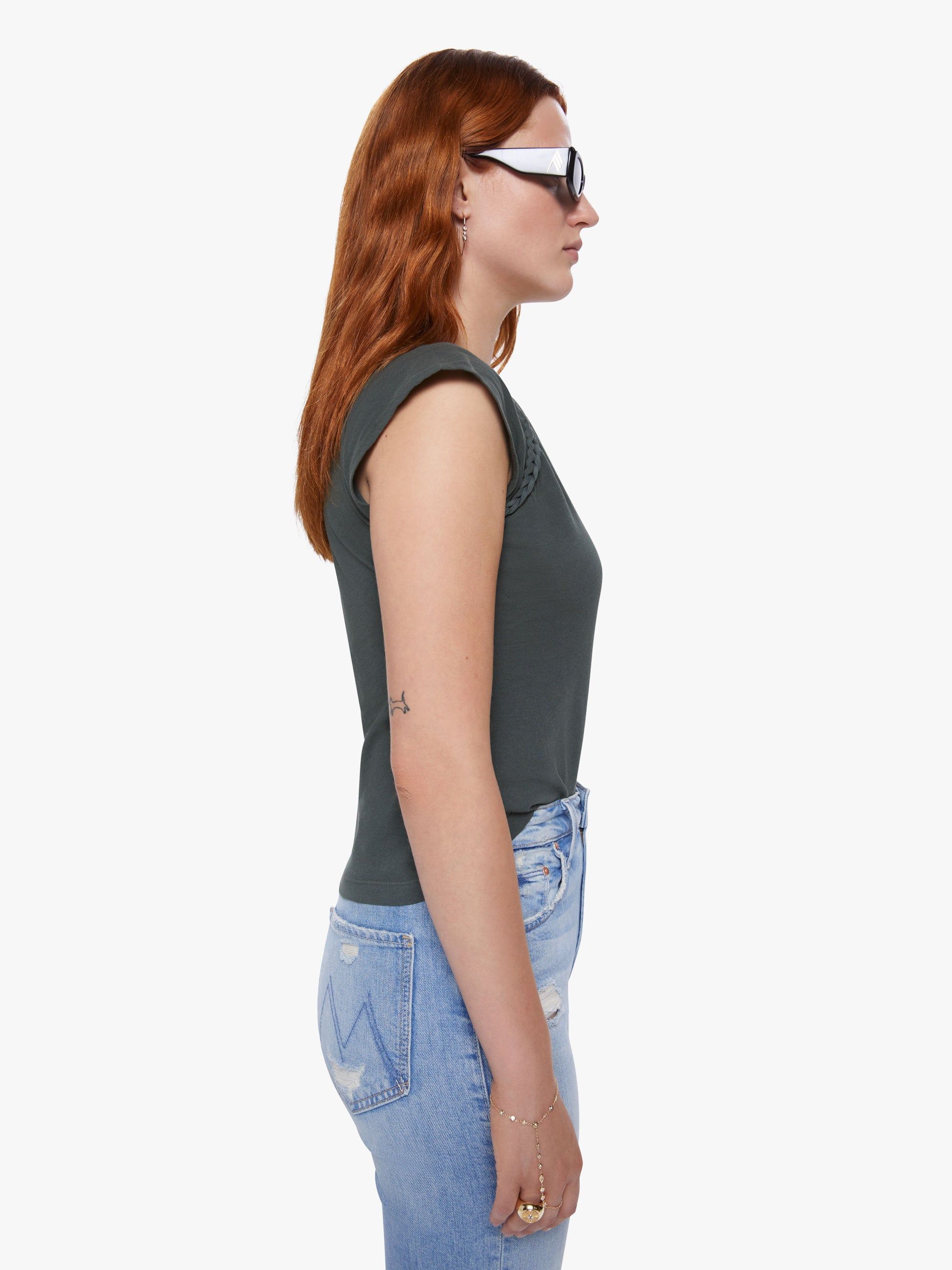 Noam Lara Tee - Bayleaf sold by MOTHER product image thumbnail 3