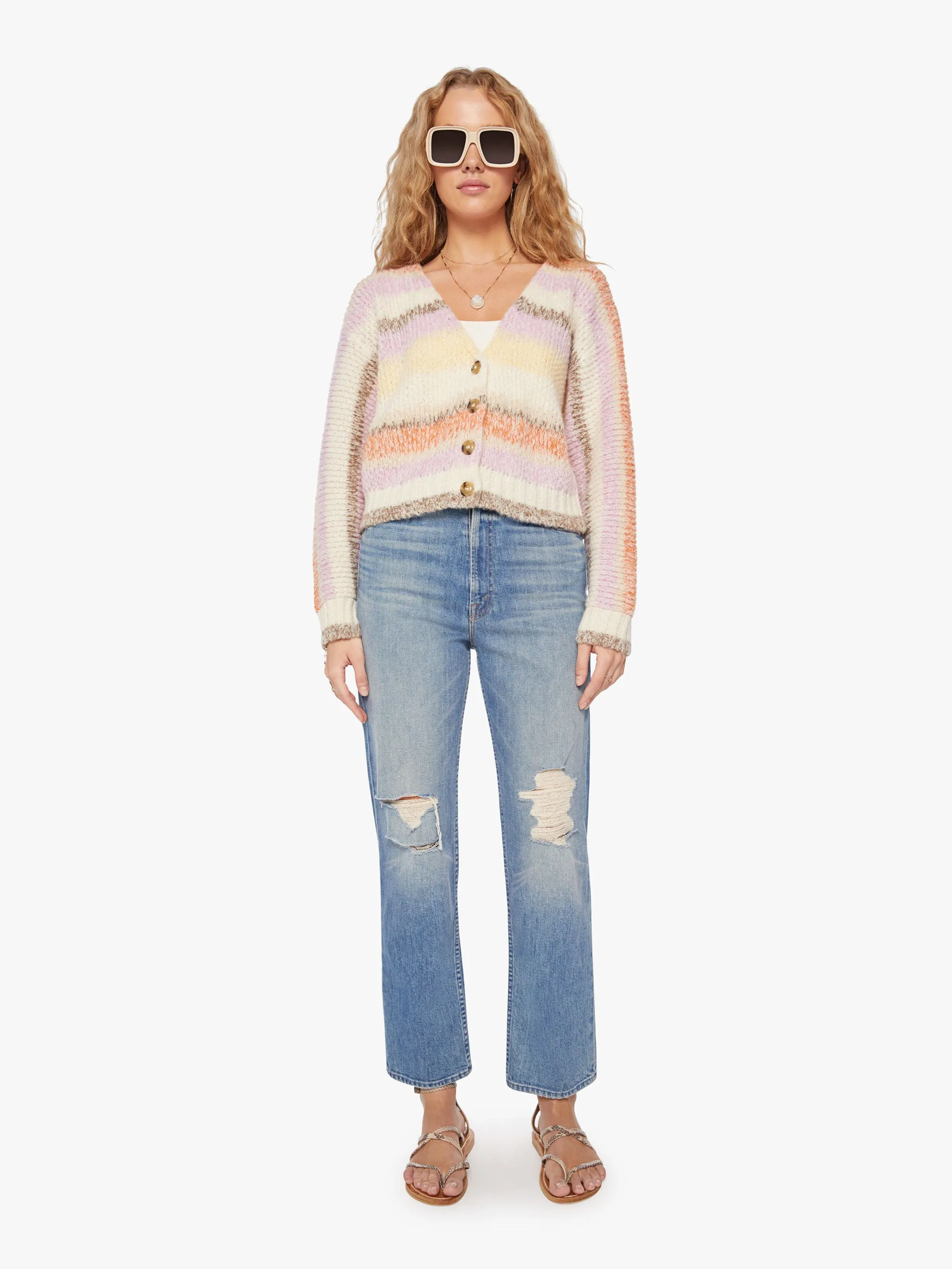 XiRENA Laramie Sweater - Cream Sunrise sold by MOTHER product image thumbnail 5