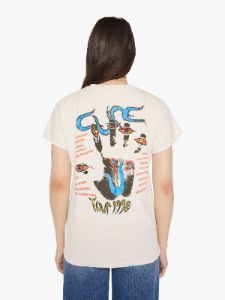 MadeWorn The Cure 92 Tee - Vintage White sold by MOTHER
