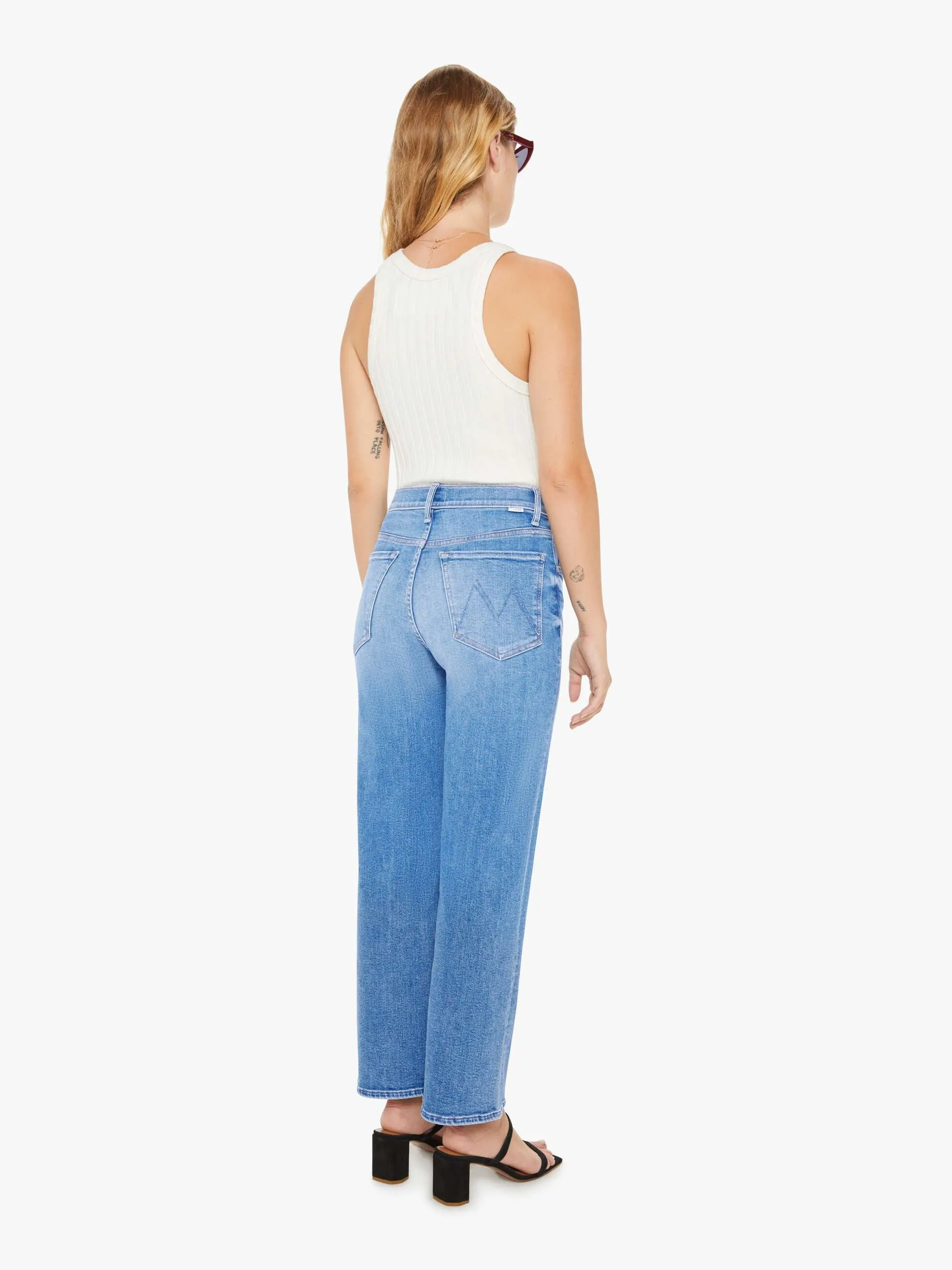 PETITES The Lil Zip Rambler Flood - Out Of The Blue sold by MOTHER product image thumbnail 4
