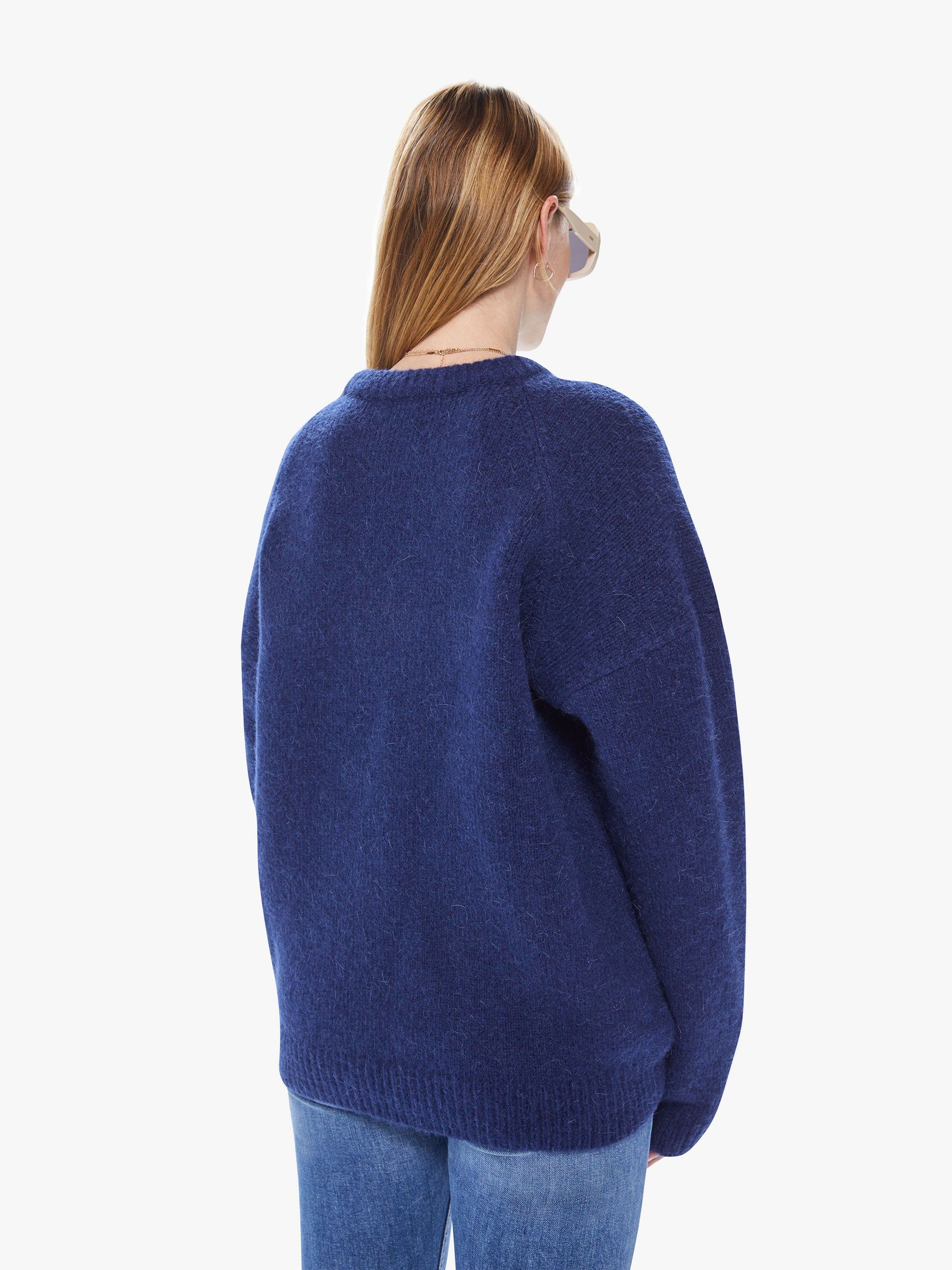 La Paz Delgado Sweater - Blue sold by MOTHER product image thumbnail 4