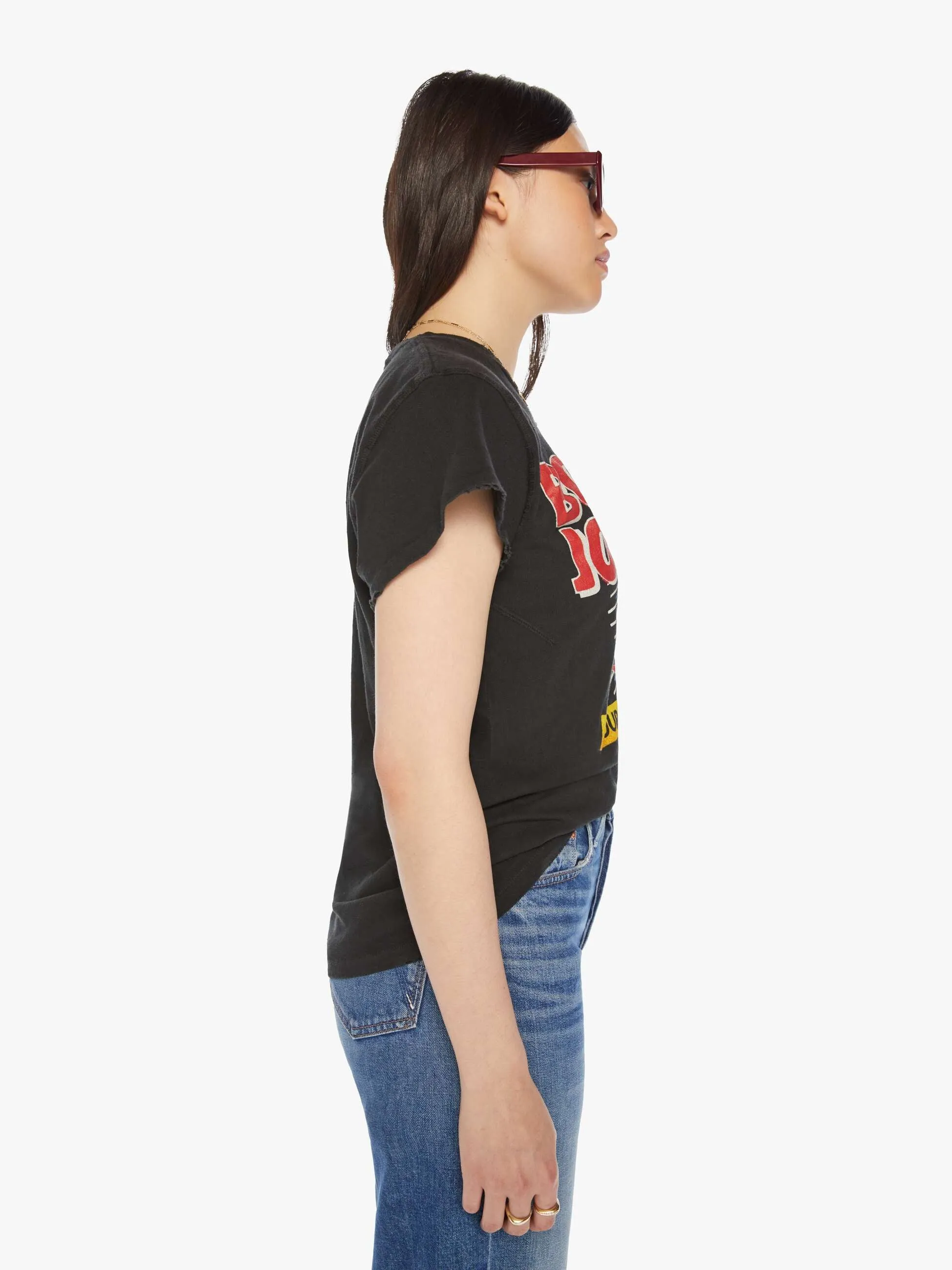 MadeWorn Bon Jovi Tee - Coal sold by MOTHER product image thumbnail 3