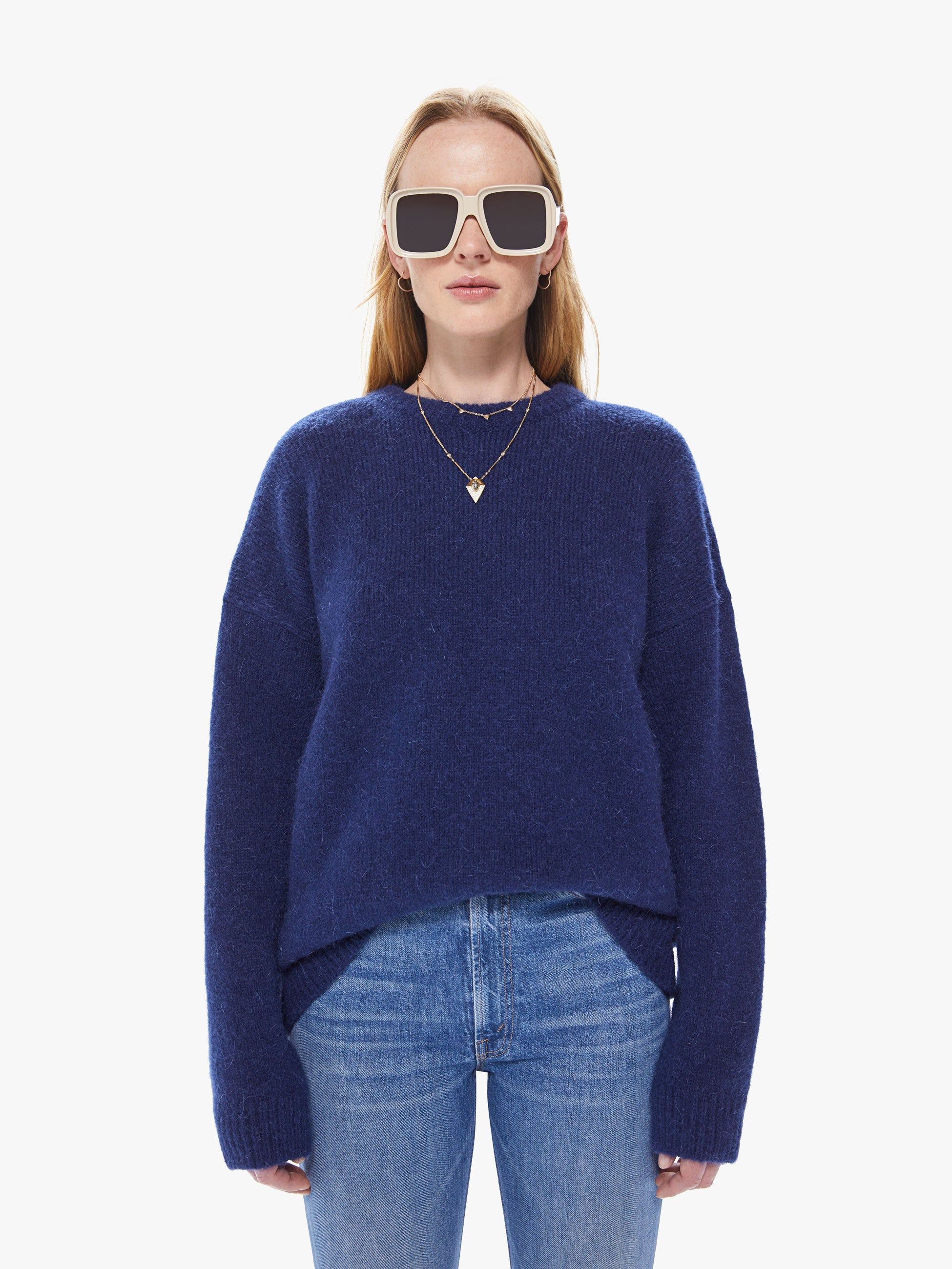 La Paz Delgado Sweater - Blue sold by MOTHER product image thumbnail 2