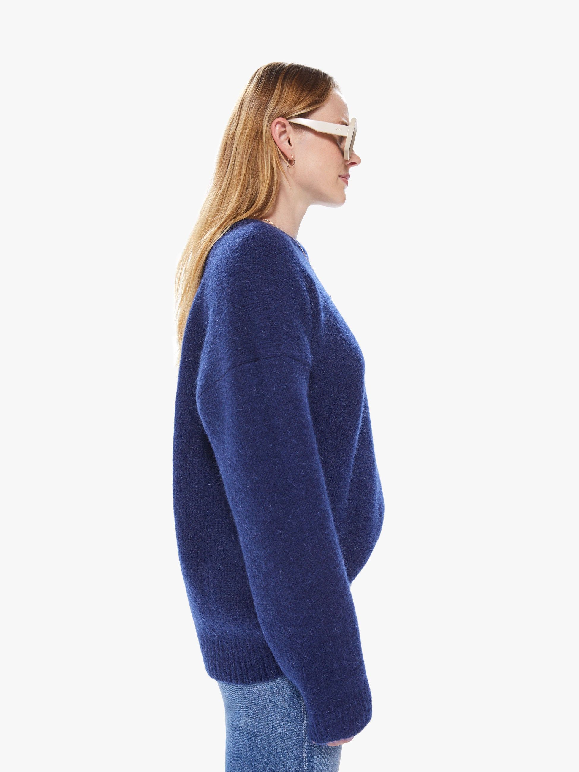 La Paz Delgado Sweater - Blue sold by MOTHER product image thumbnail 3