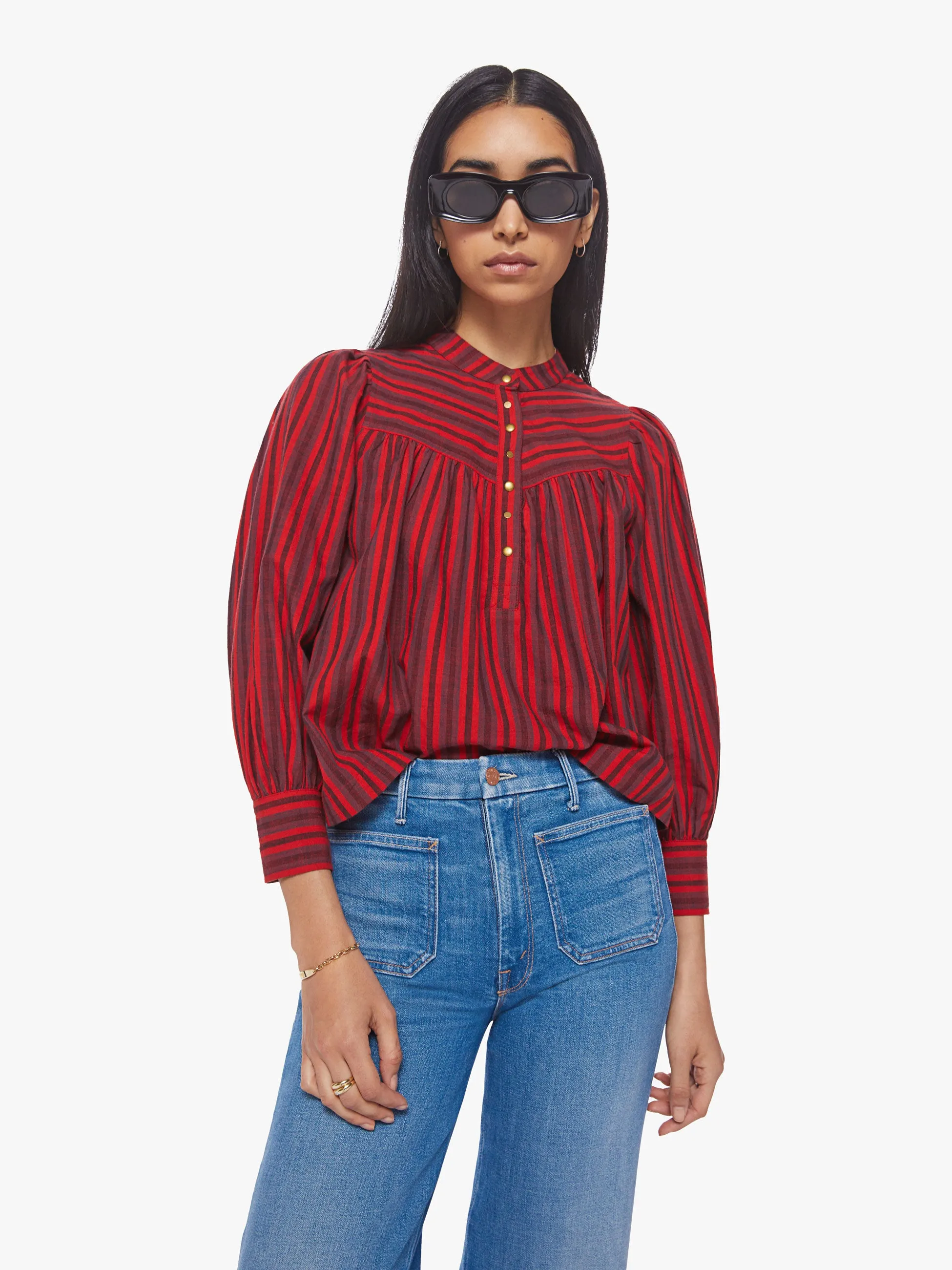The Toss Up - Sun Down Stripe sold by MOTHER