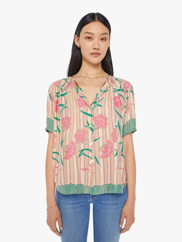 Natalie Martin Violet Top - Chamomile Rose sold by MOTHER