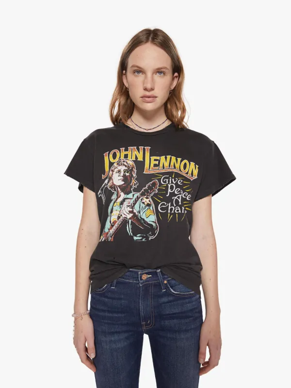 MadeWorn John Lennon Tee - Coal sold by MOTHER