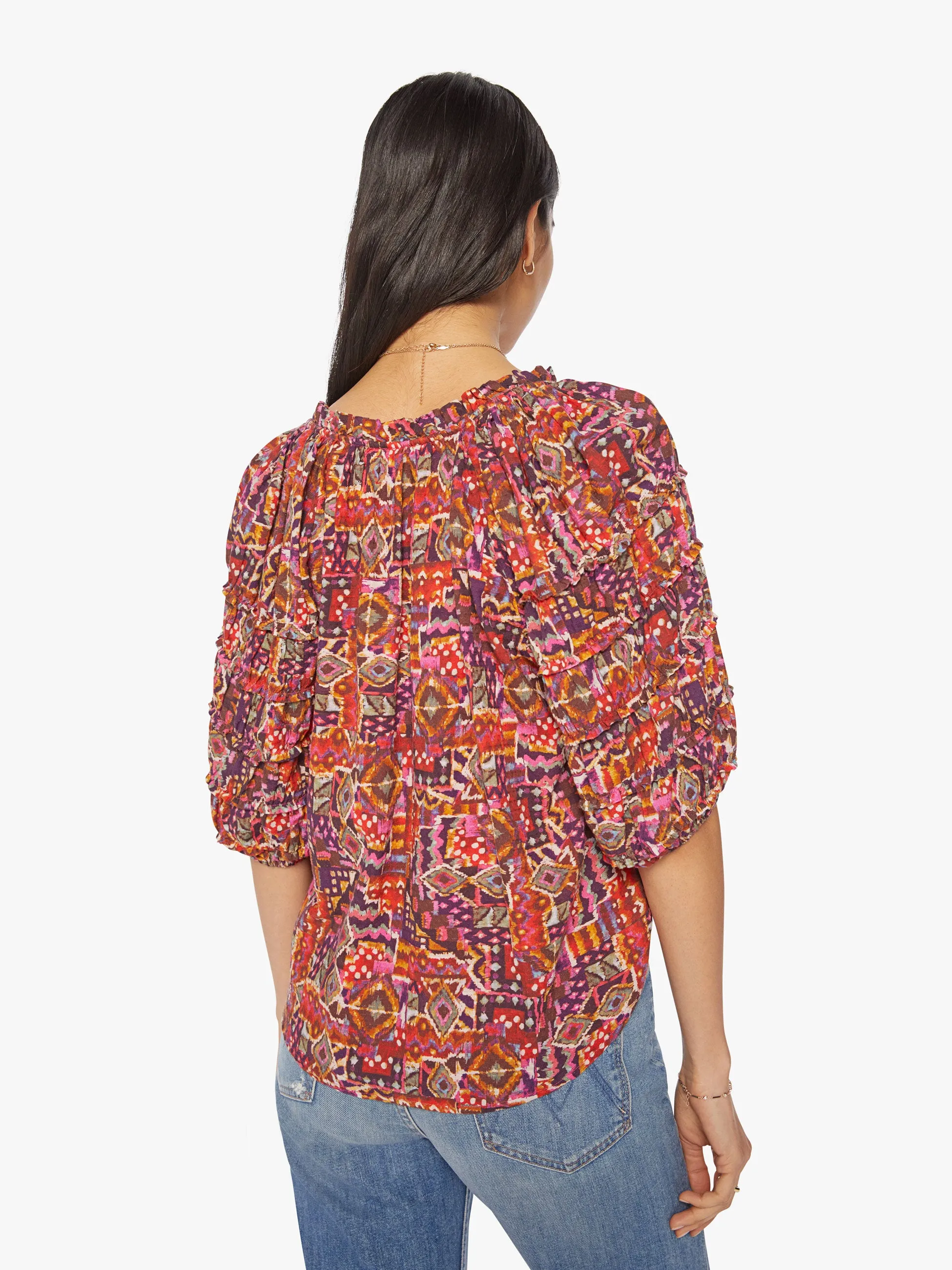 XiRENA Lucia Top - Kaleidoscope sold by MOTHER product image thumbnail 4