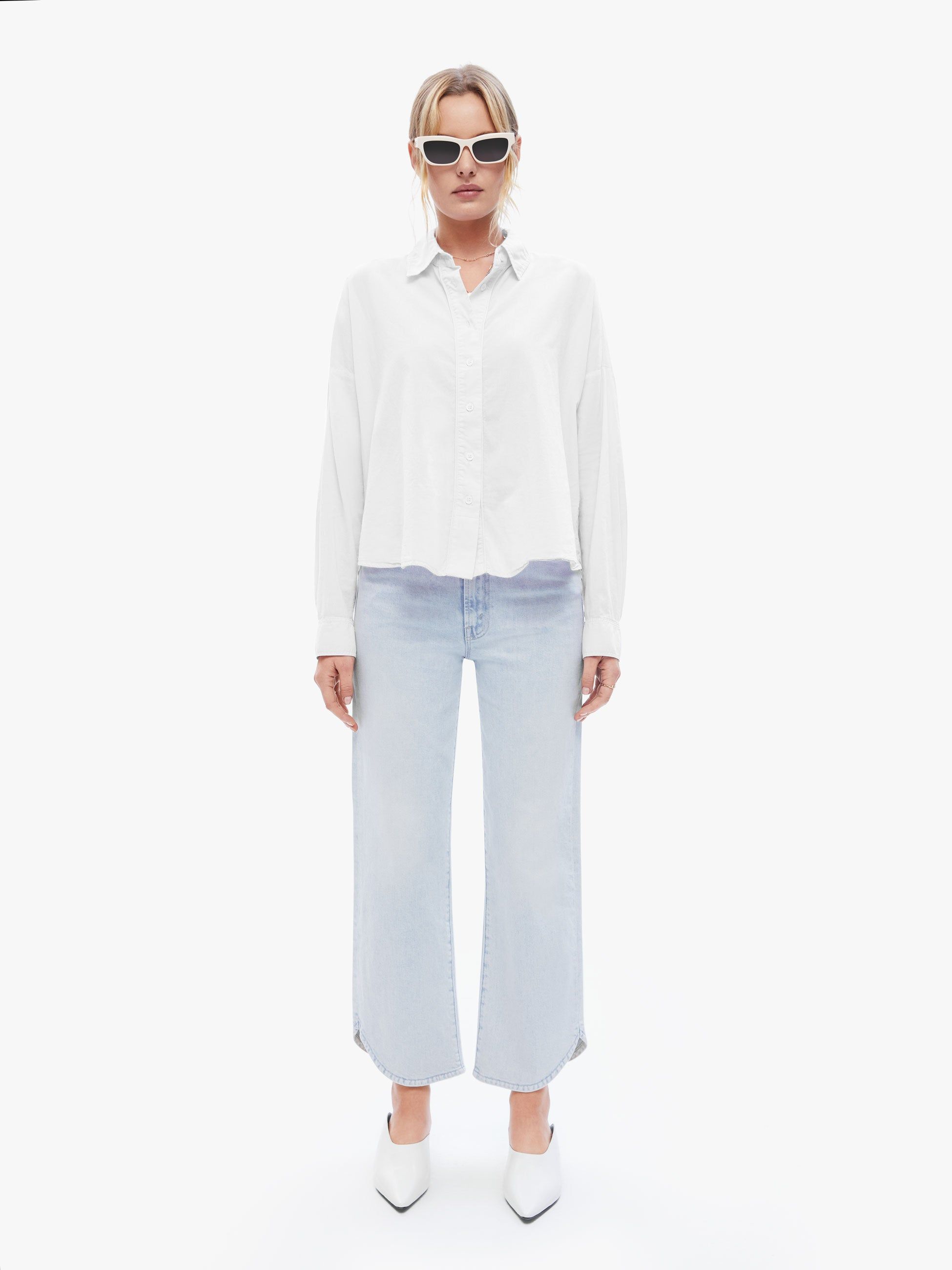 XiRENA Marley Top - White sold by MOTHER product image thumbnail 4