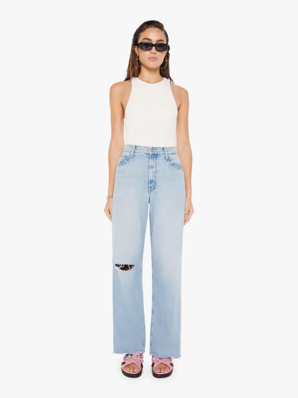 High Waisted Spinner Zip Sneak Chew - We Bounced sold by MOTHER